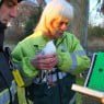 Brandweer redt meeuw|Foto Nicolaas Kerkmeijer/Fotobureau Kerkmeijer