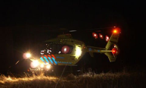 Traumaheli bij ongeval 'S Heerenberg|foto 112Achterhoek-Nieuws.nl