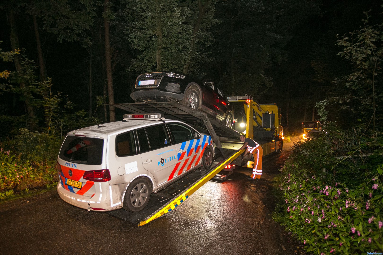 Politie lost waarschuwingsschoten bij achtervolging Beekbergen