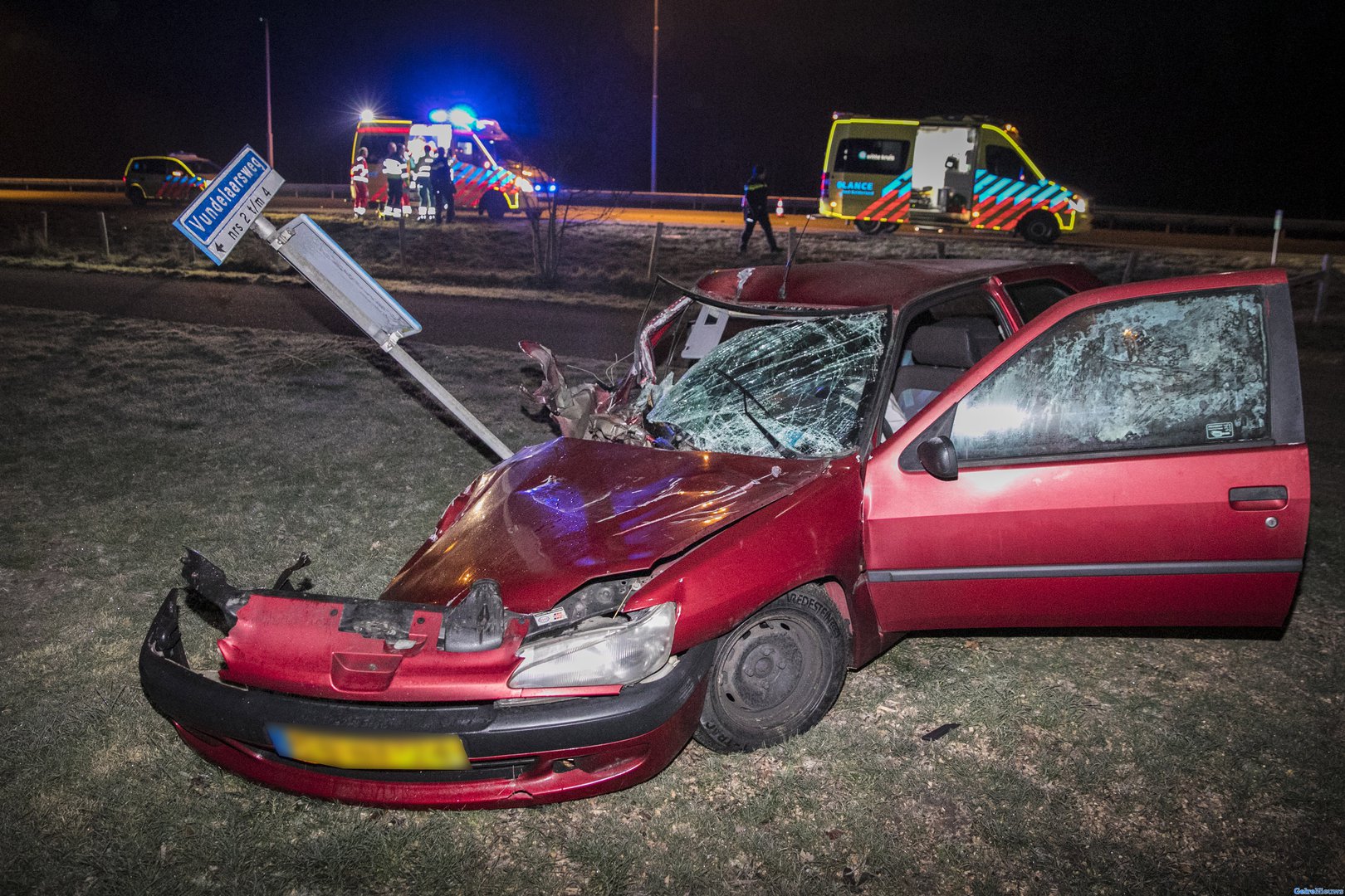 Ernstig ongeval op de A1 bij Wilp