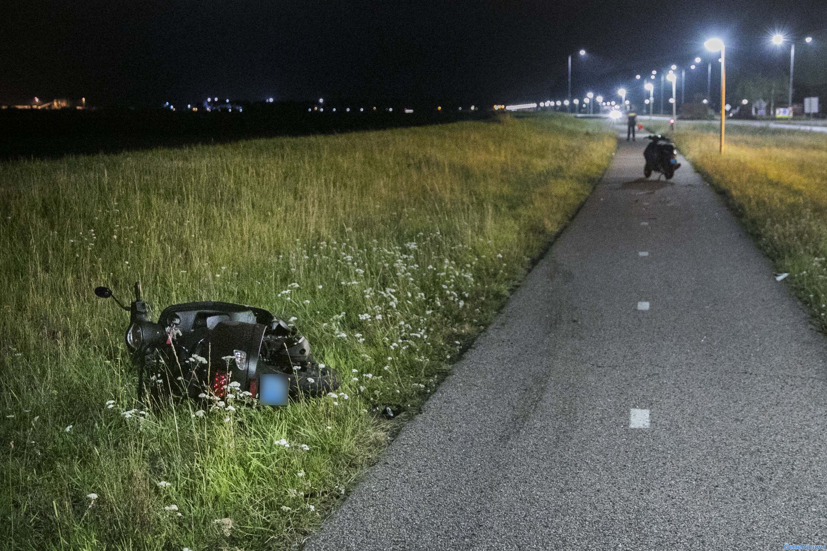 Scooterrijder bewusteloos na ongeval in Huissen