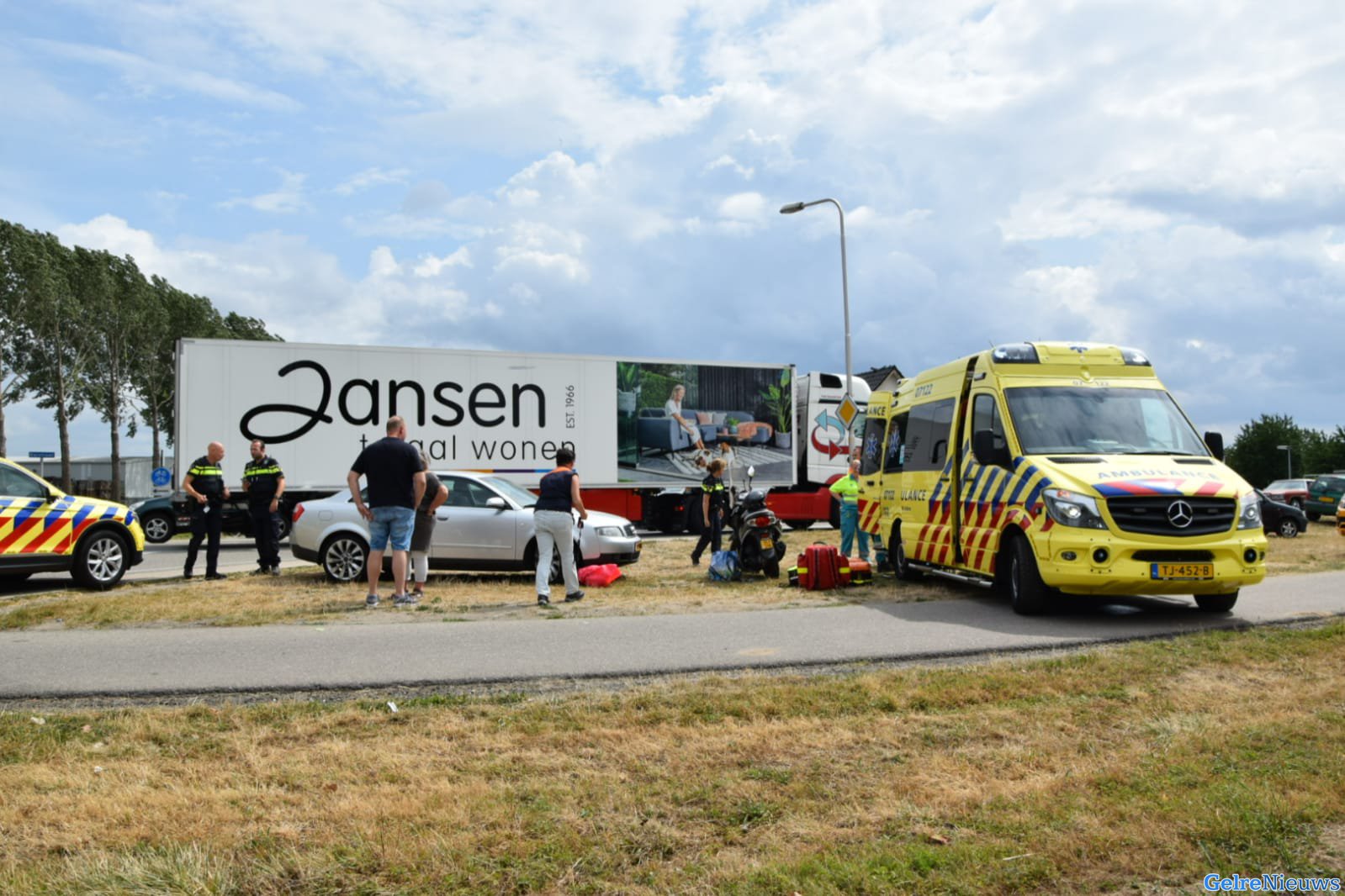 Scooterrijdster overleden na ernstige aanrijding in Bemmel