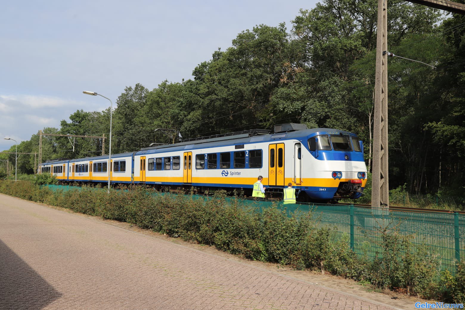 Paard gewond na aanrijding met trein