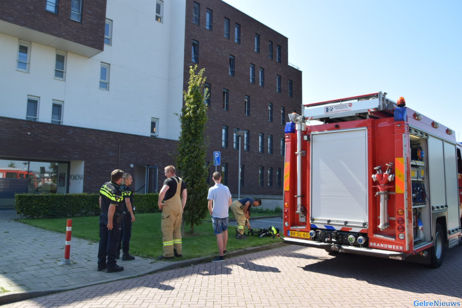 Vlam in de pan bij keukenbrand Elst