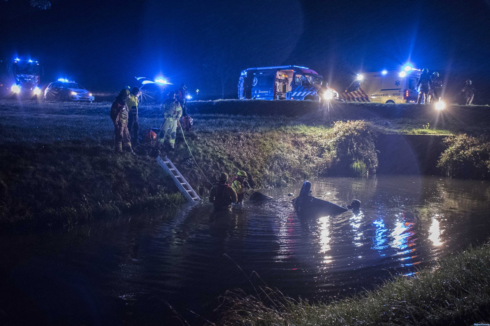 Twee doden bij ongeval op A325 bij Elst