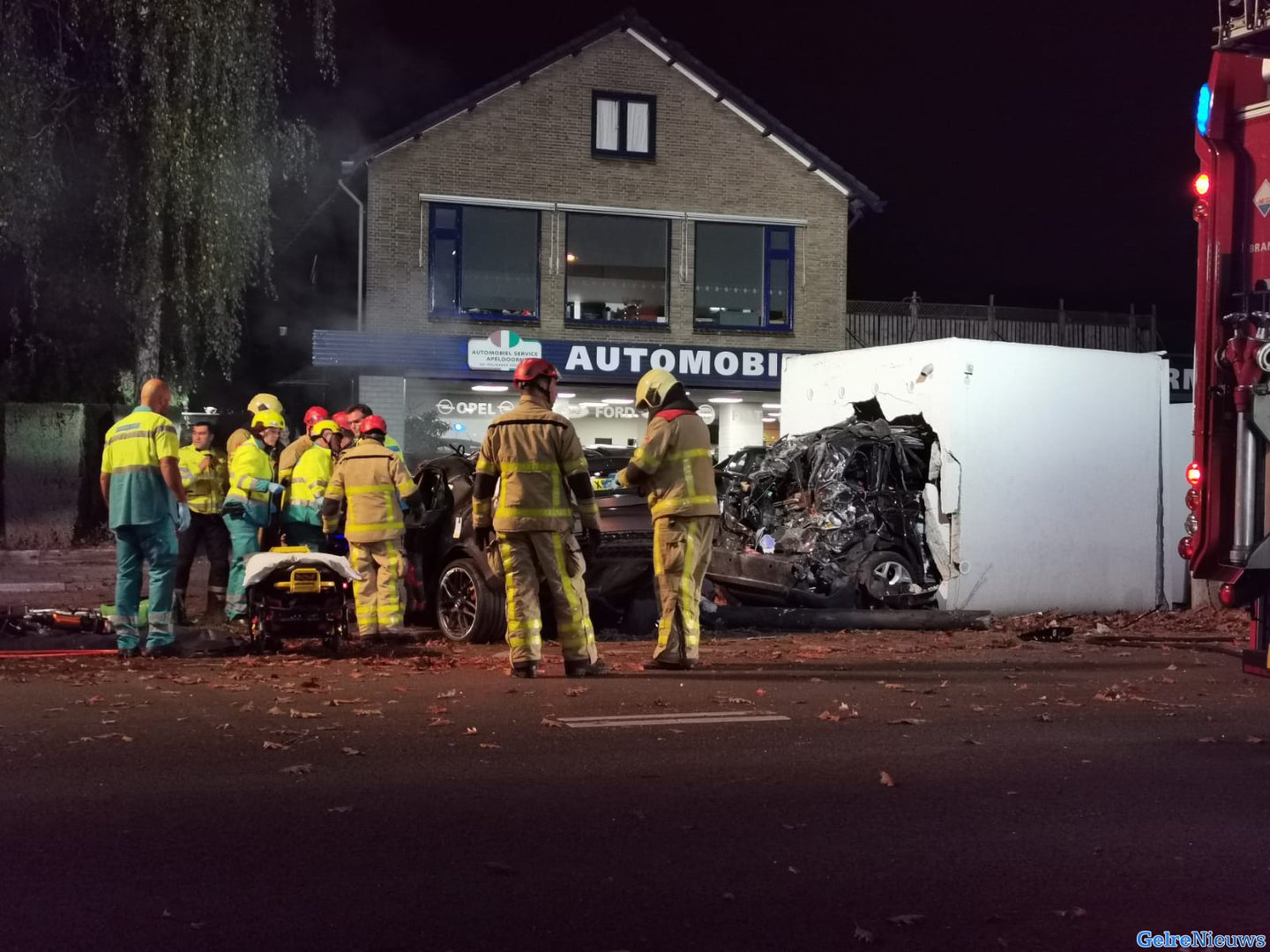 Gewonde bij zware crash in Apeldoorn