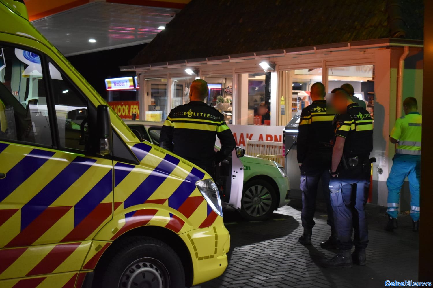 Kop-staart botsing in Elst