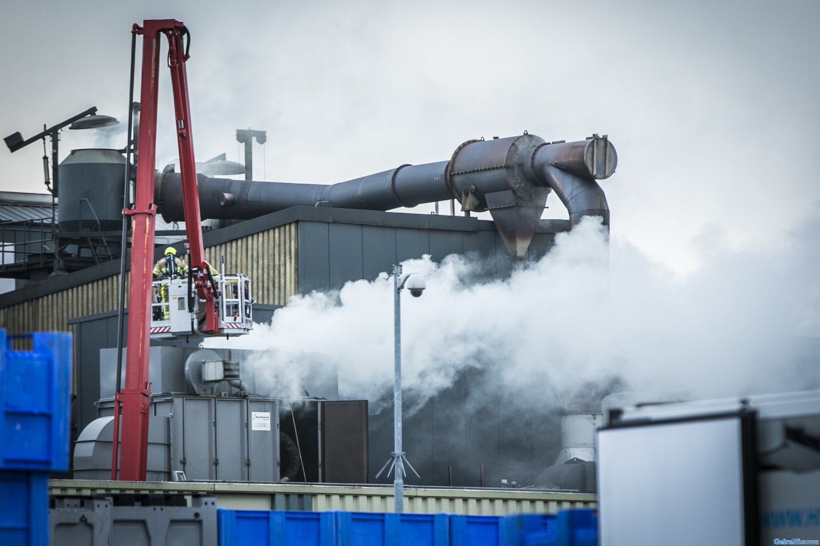 Brand bij Nijmeegse IJzergieterij