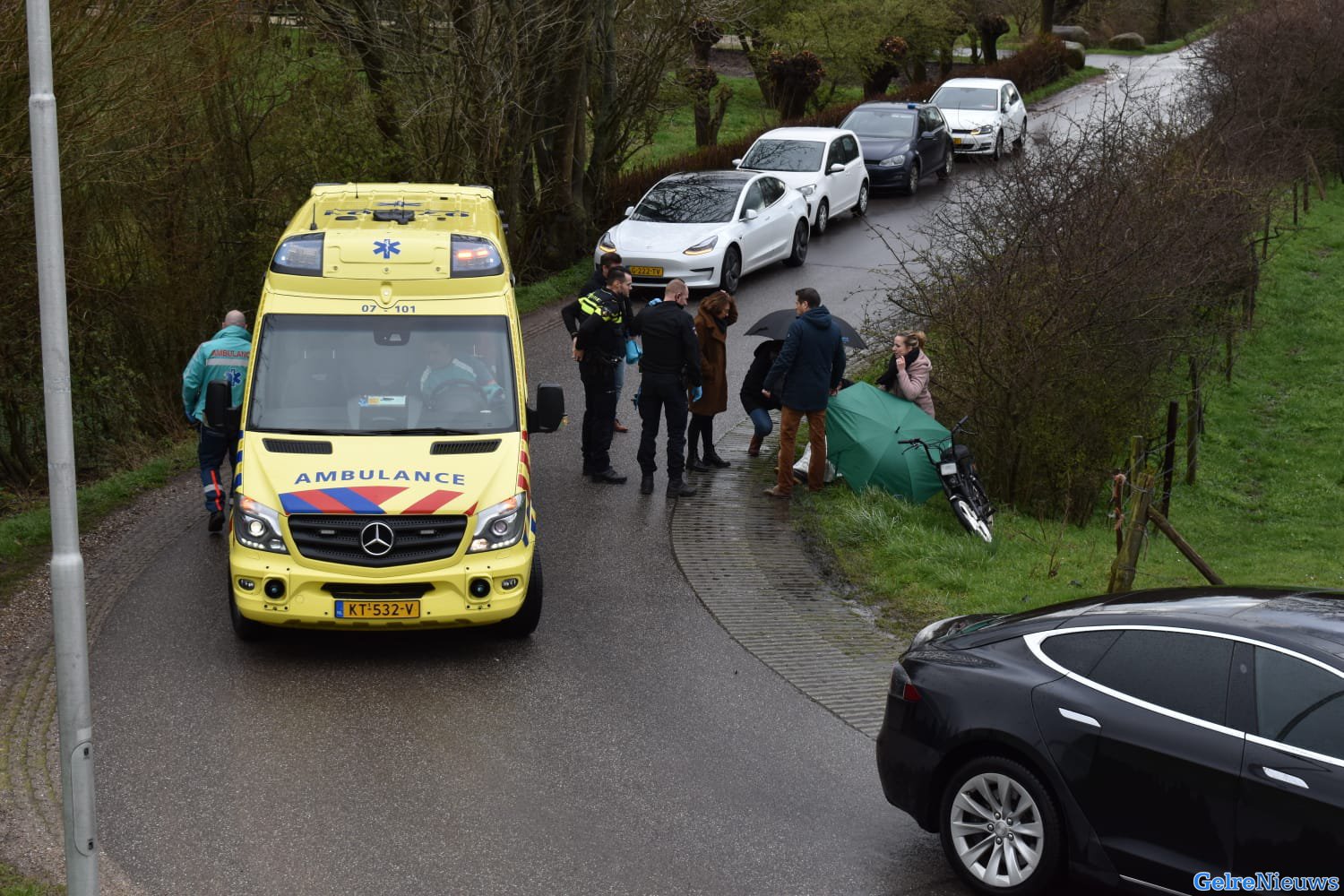 Scooterrijder gewond bij aanrijding Angeren