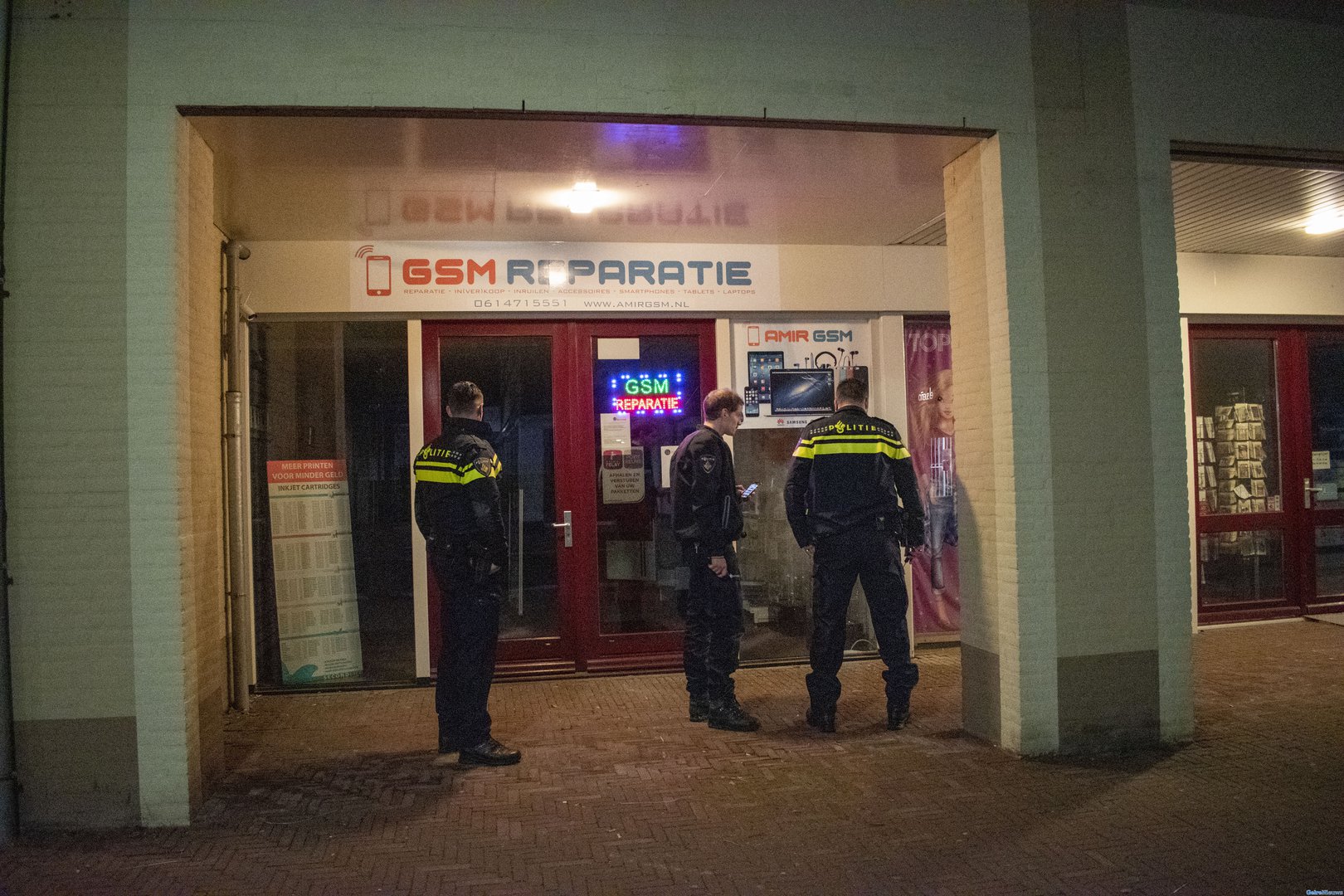 Plofkraak bij telefoonwinkel in centrum Bemmel