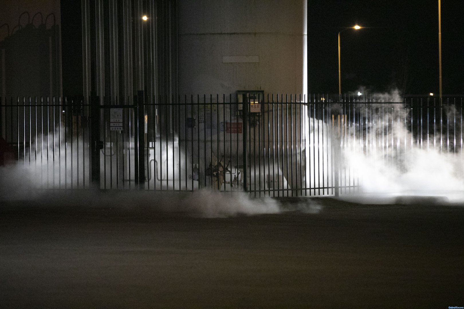 Silo met stikstof lek op bedrijventerrein Wijchen