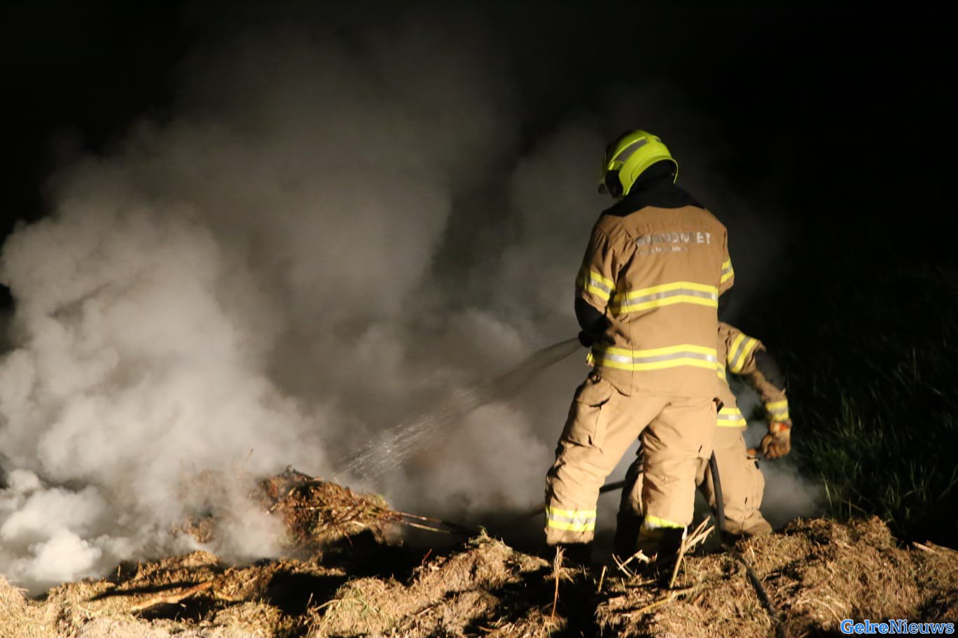 Alweer branden langs de dijk in Gendt