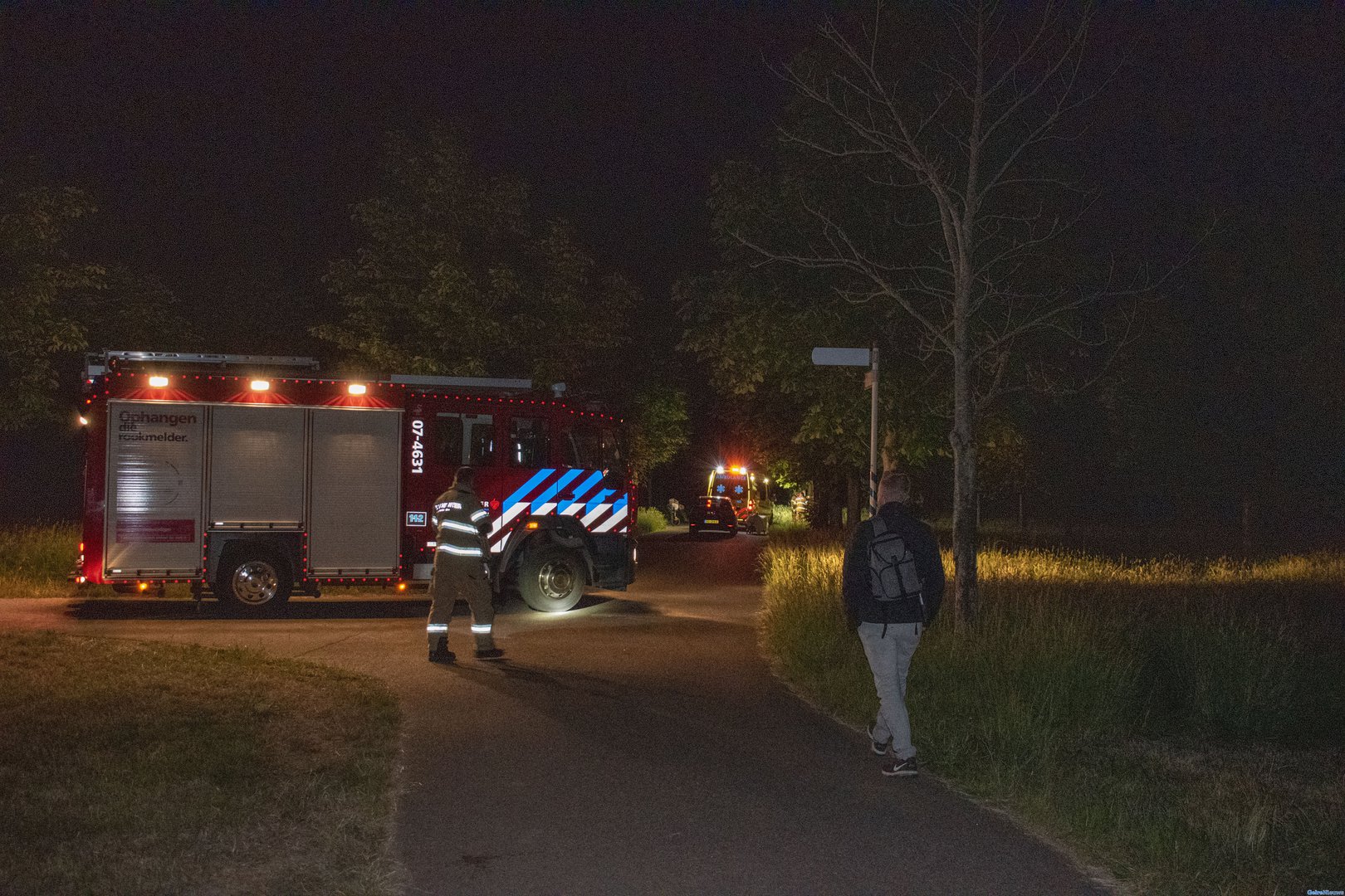 Man belandt met fiets in greppel in Huissen