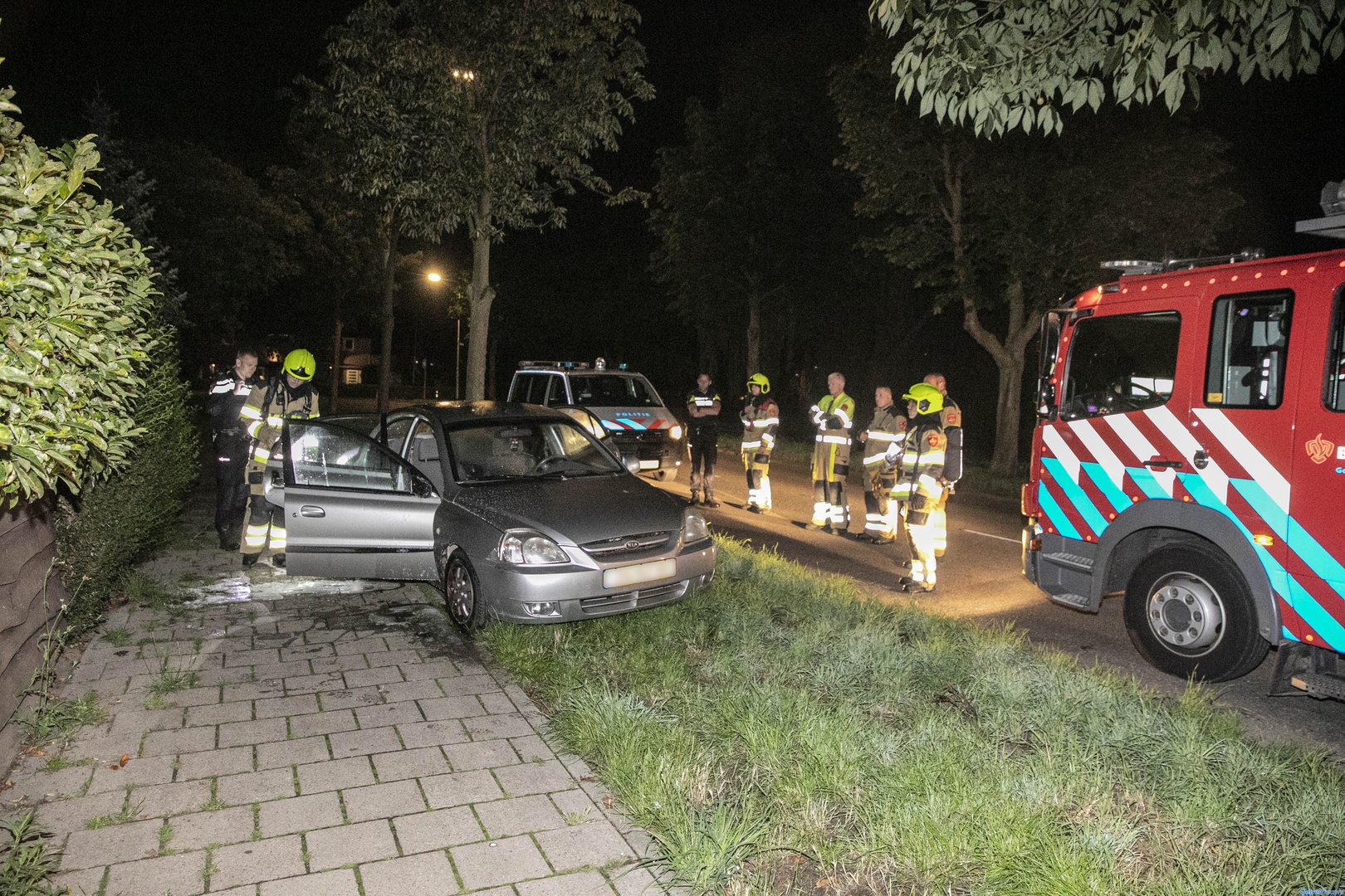 Achtergelaten auto in brand gestoken in Nijmegen