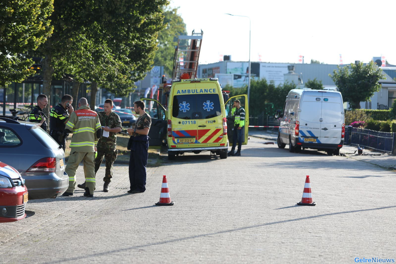 EOD aanwezig bij ‘verdachte situatie’ in Huissen