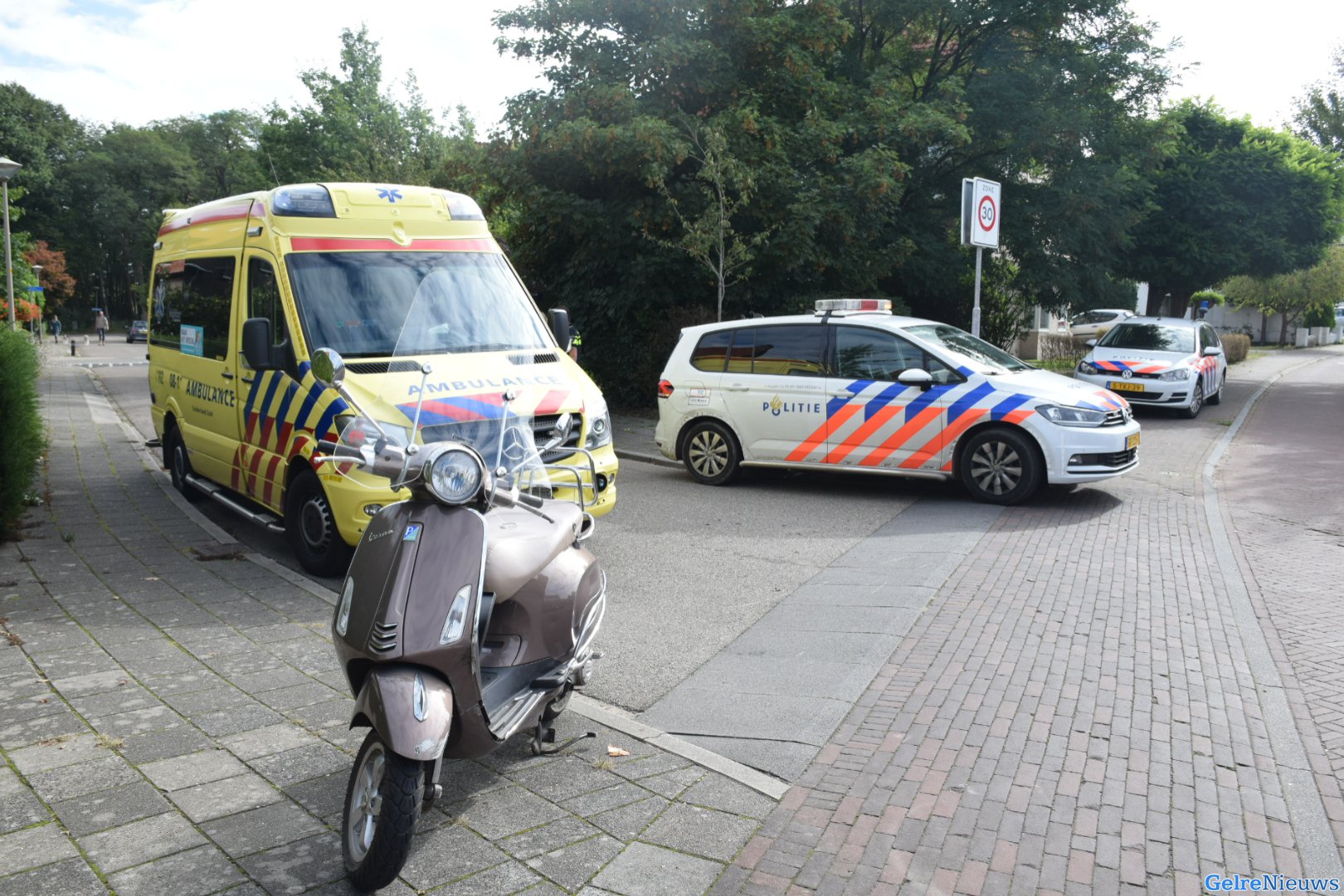 Vrouw gewond bij aanrijding in Berg en Dal