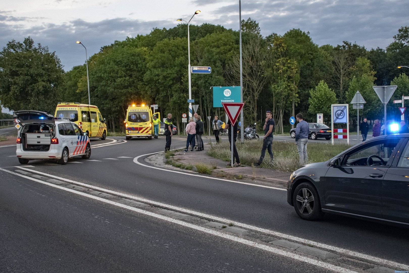 Twee gewonden bij ongeval met motor in Wijchen