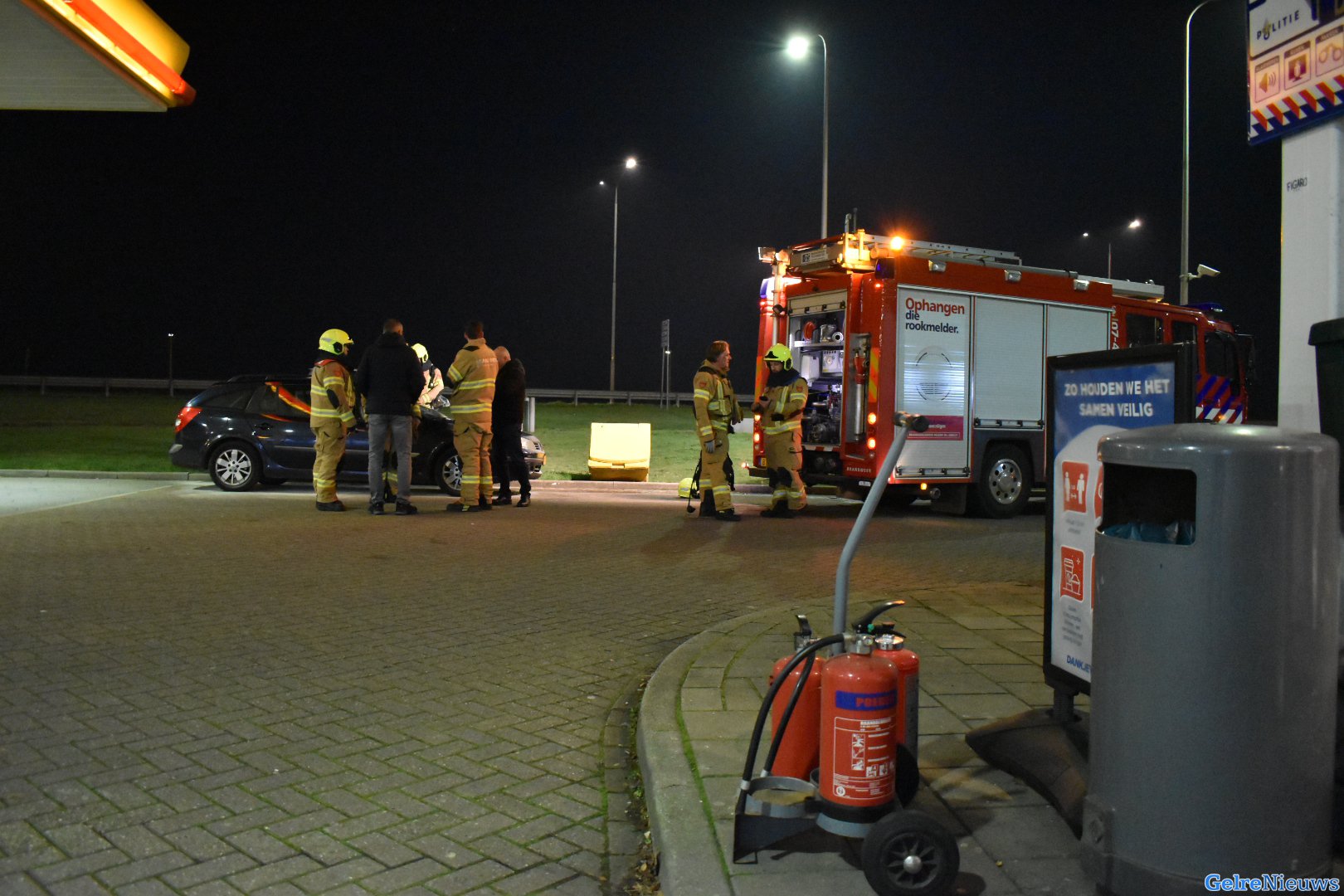 Huissense brandweer druk met twee brandmeldingen in half uur