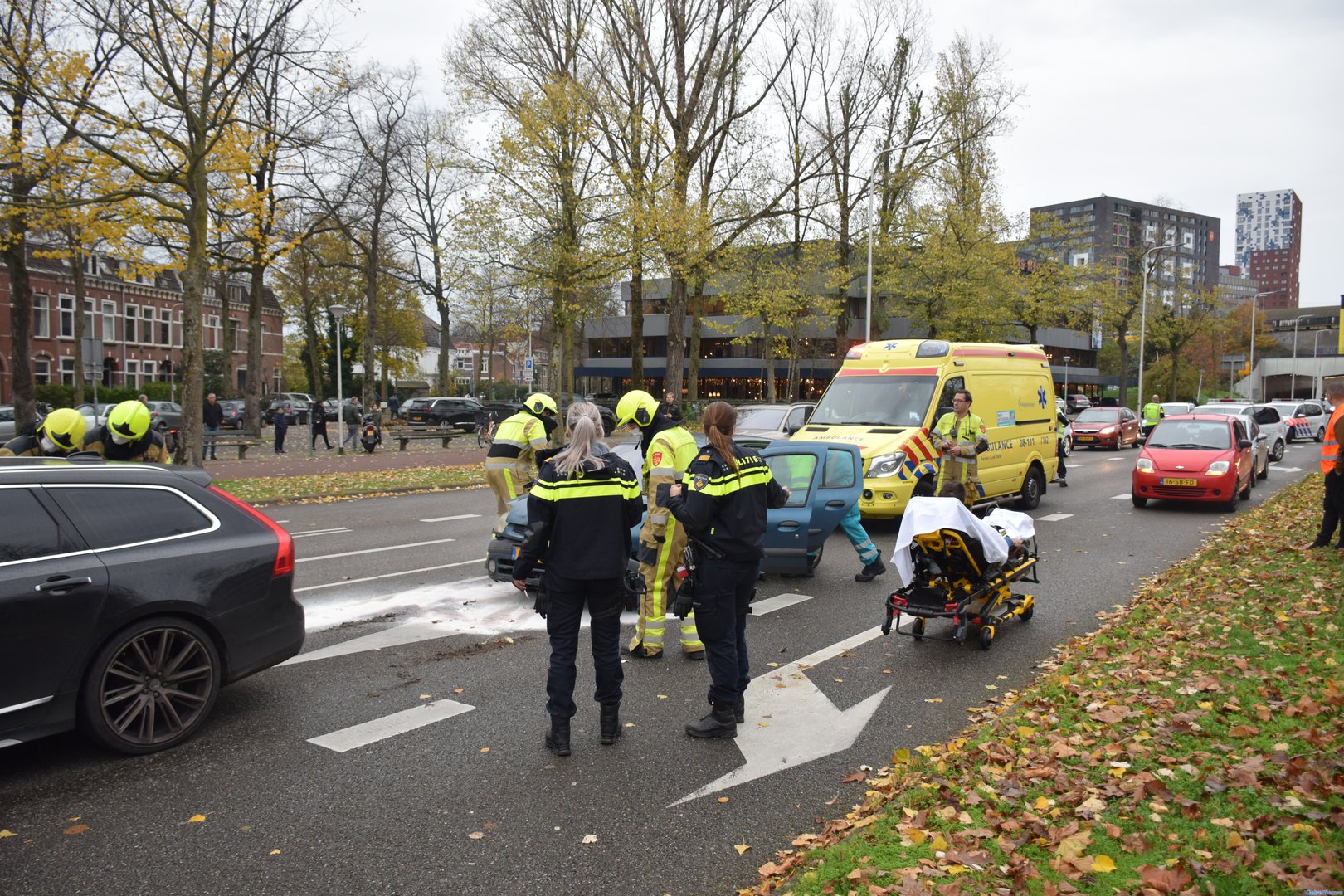 Gewonde bij ongeval in Nijmegen