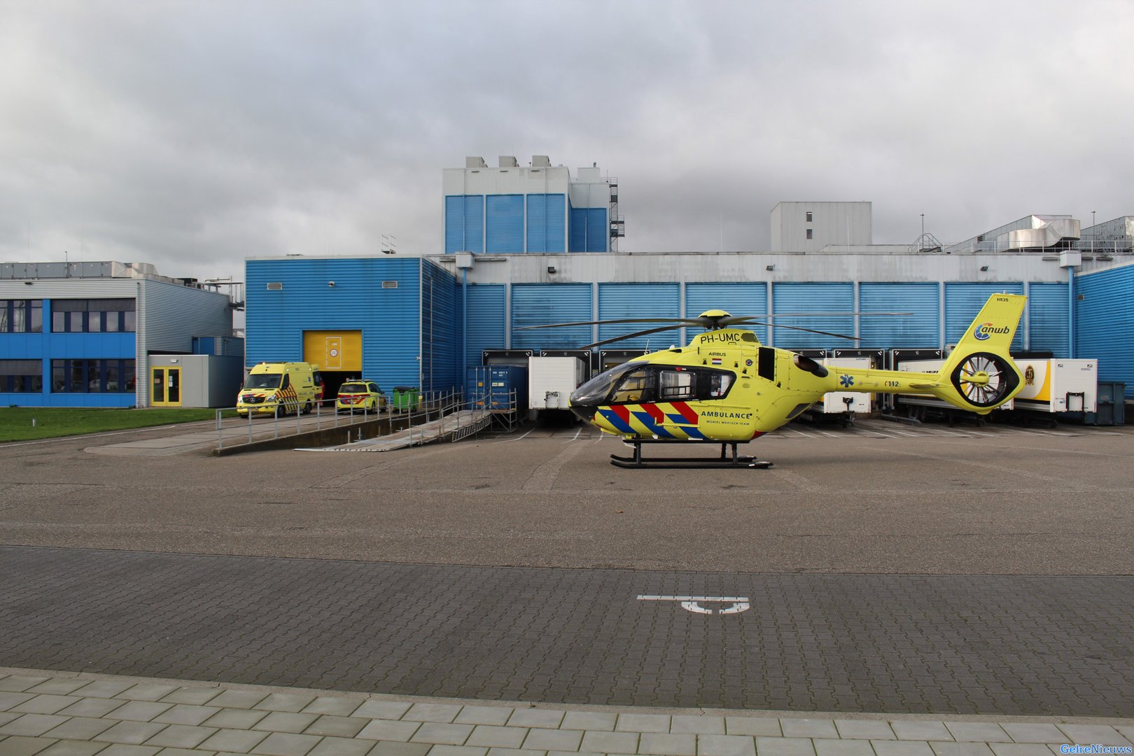 Man ernstig gewond na val van ladder in Nijmegen