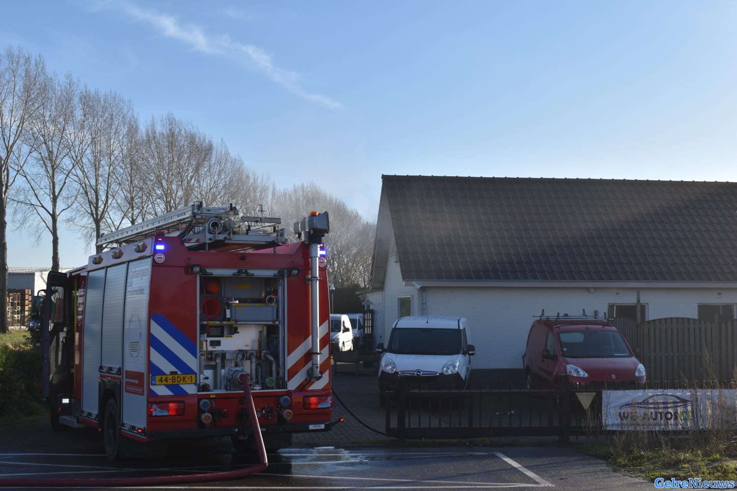 Man gewond bij brand in Bemmel