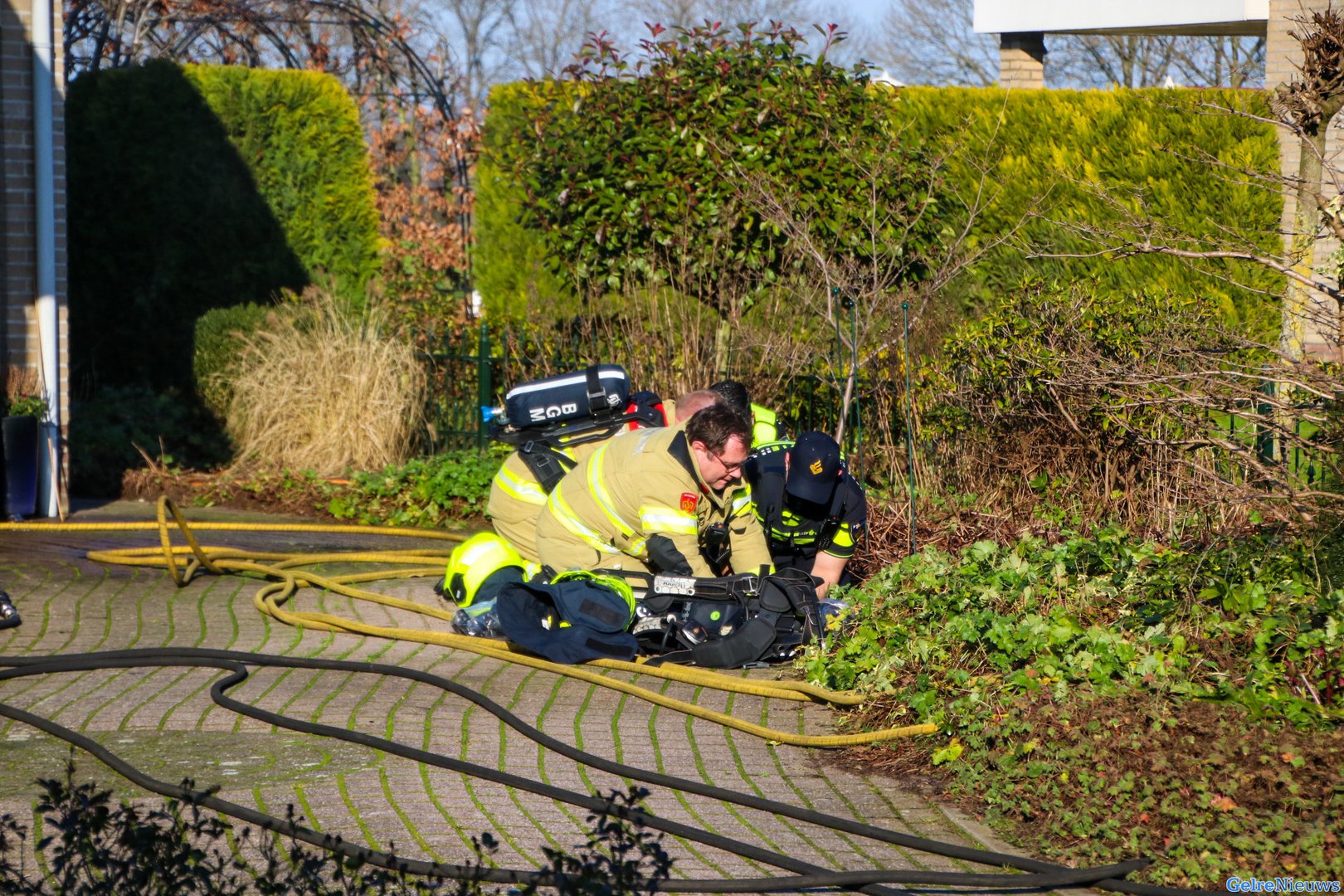 Twee katten overleden bij woningbrand in Drempt