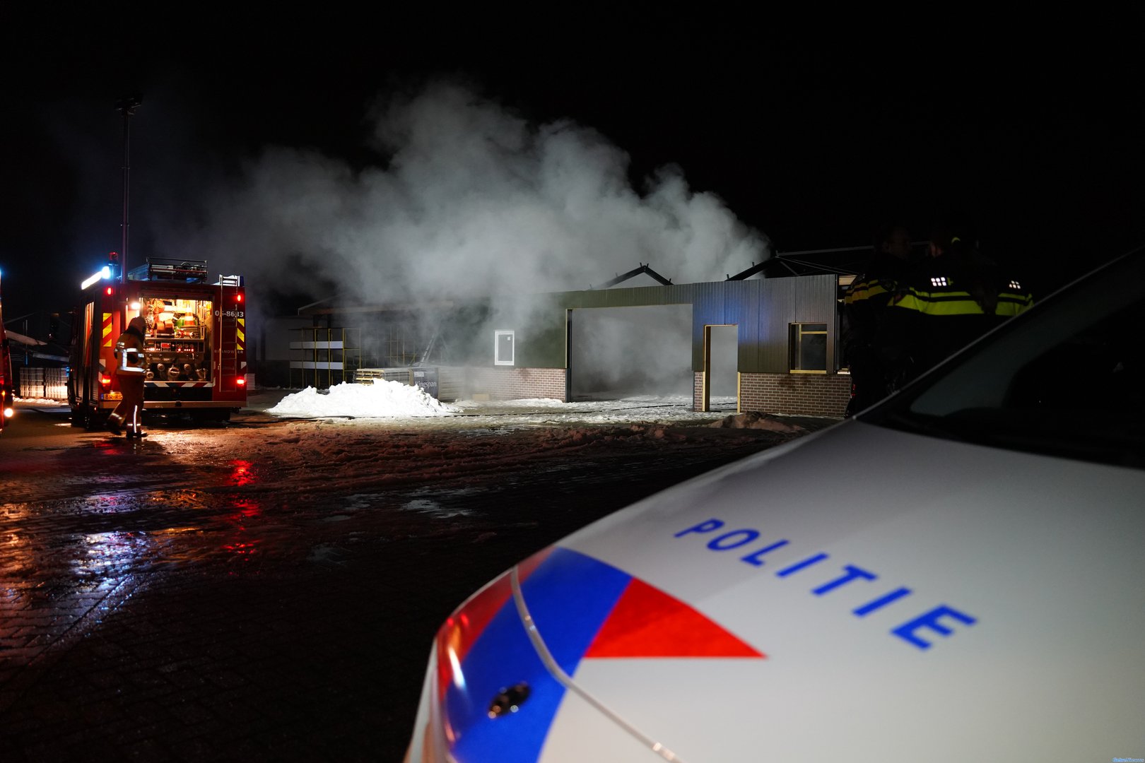 Duiven omgekomen bij brand in schuur in Loerbeek