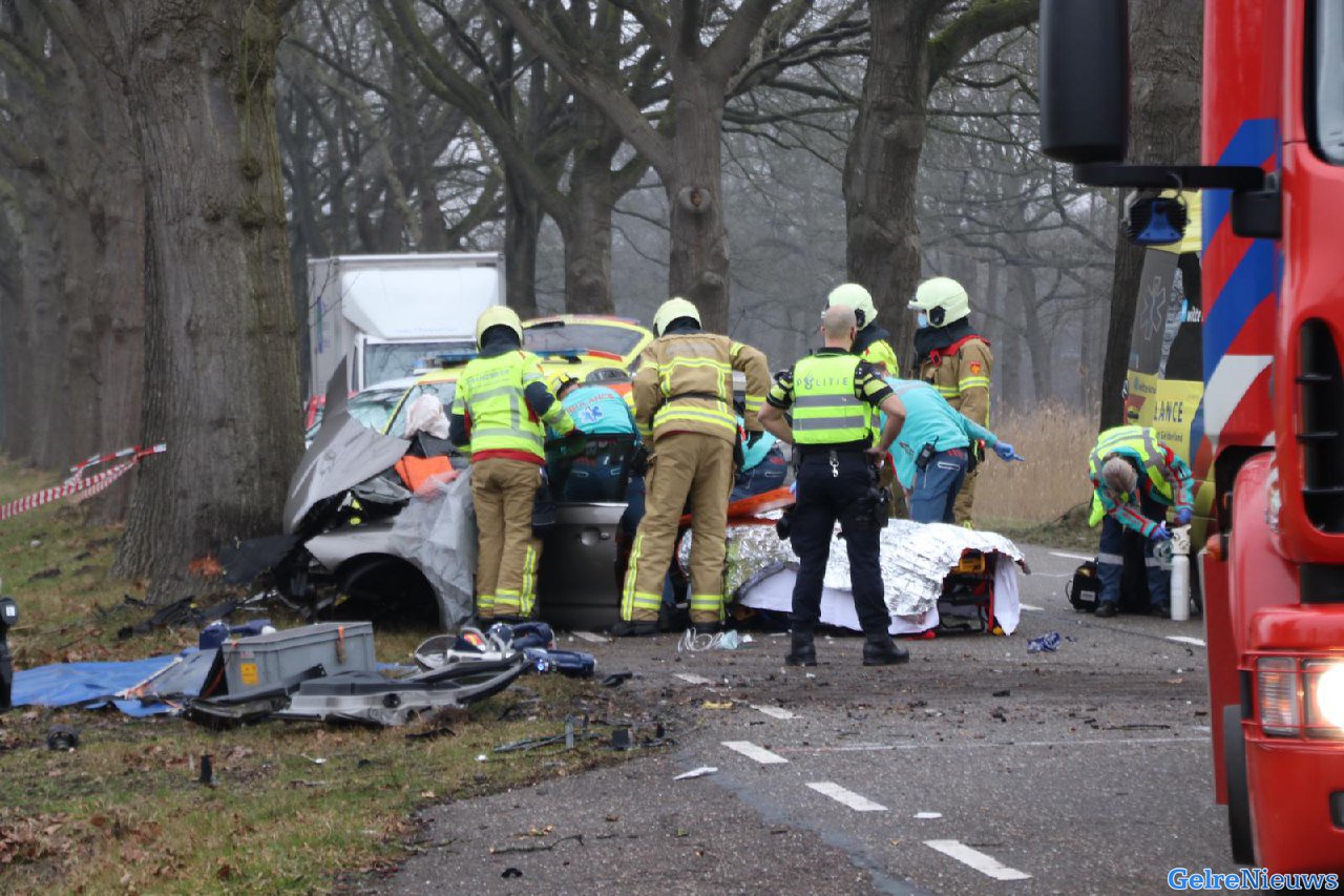 Ernstig ongeval op Kanaal Zuid in Lieren