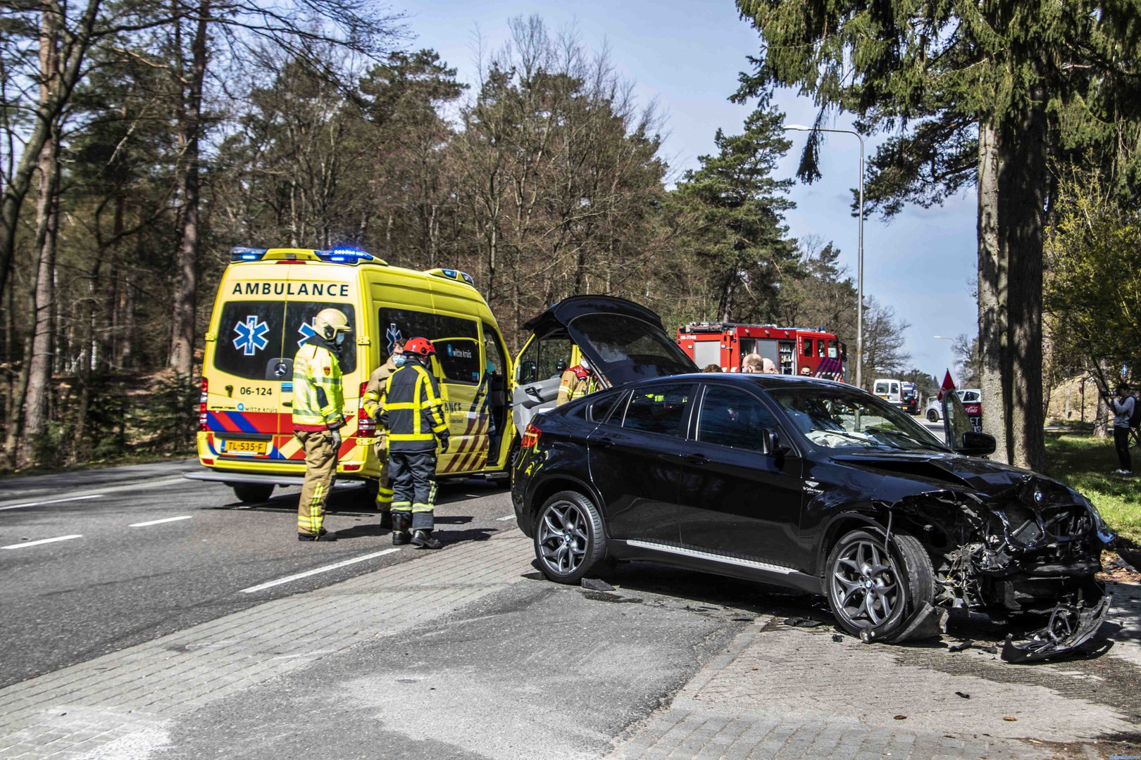 Flinke aanrijding in Beekbergen