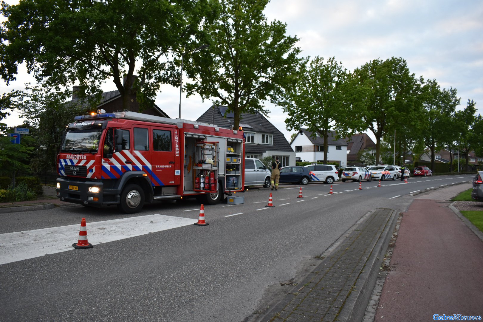 Man doorgiet pas verkocht huis met brandbare vloeistof