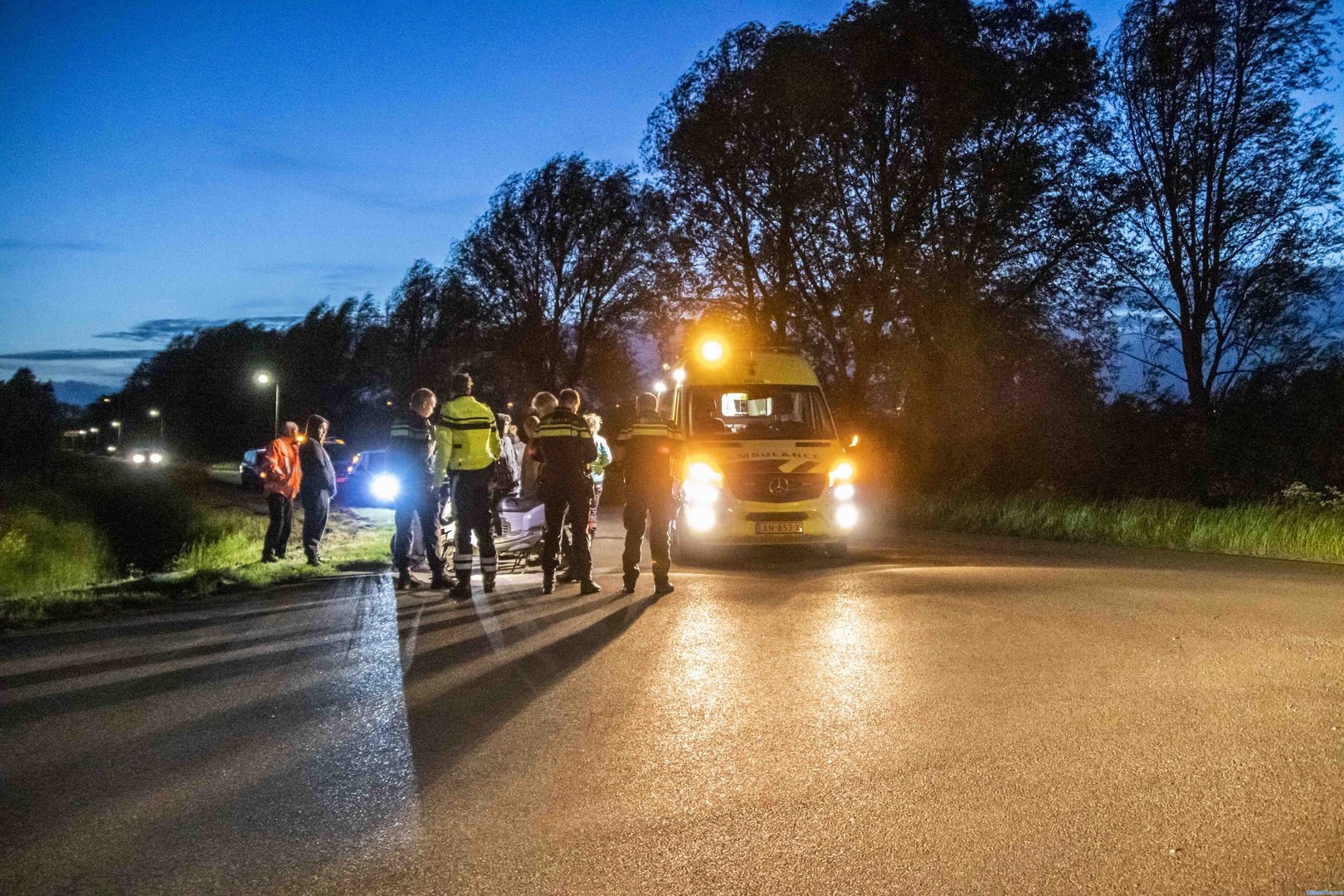 Scooterongeluk in Heteren: traumahelikopter ingezet