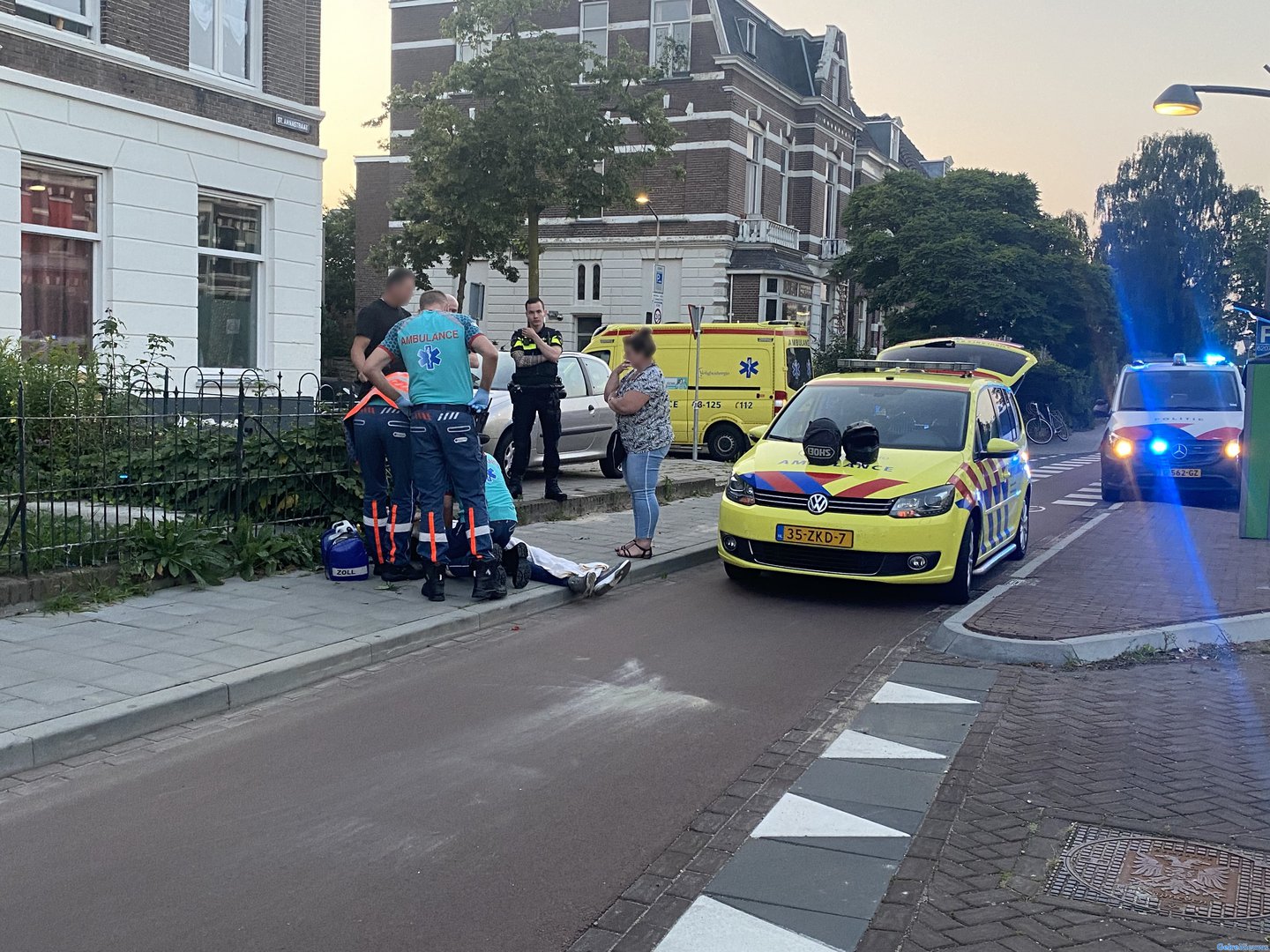 Bestuurder ervandoor na ongeval in Nijmegen