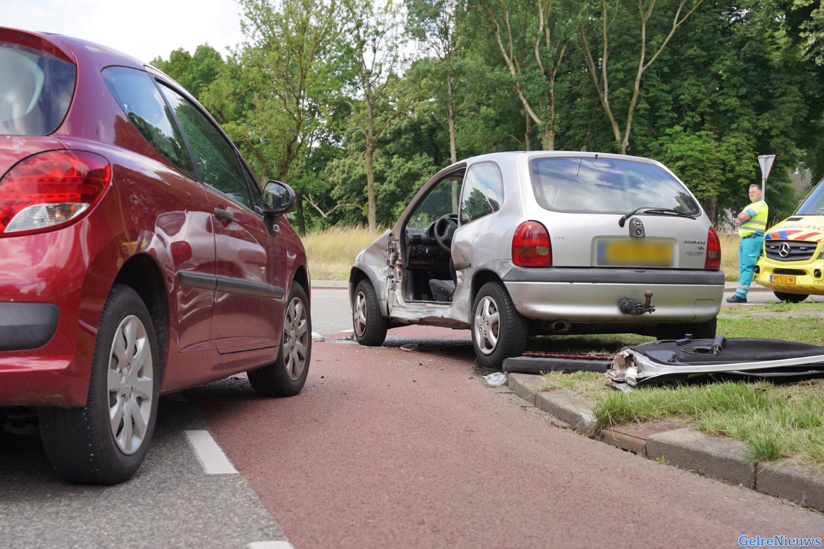 Gewonde bij flinke aanrijding in Nijmegen