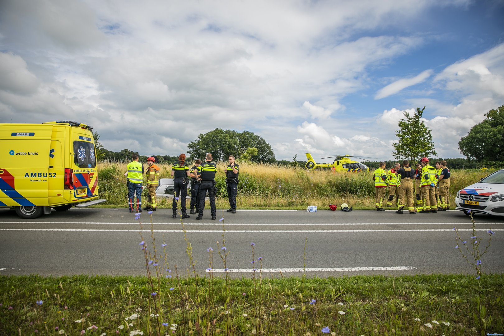 Man gereanimeerd na ongeval bij Hummelo