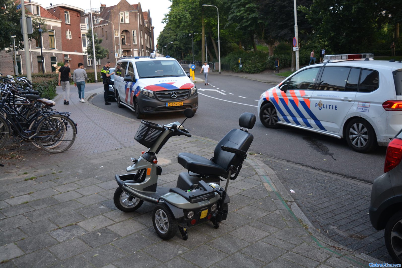 Man op scootmobiel aangehouden na aanrijding in Nijmegen