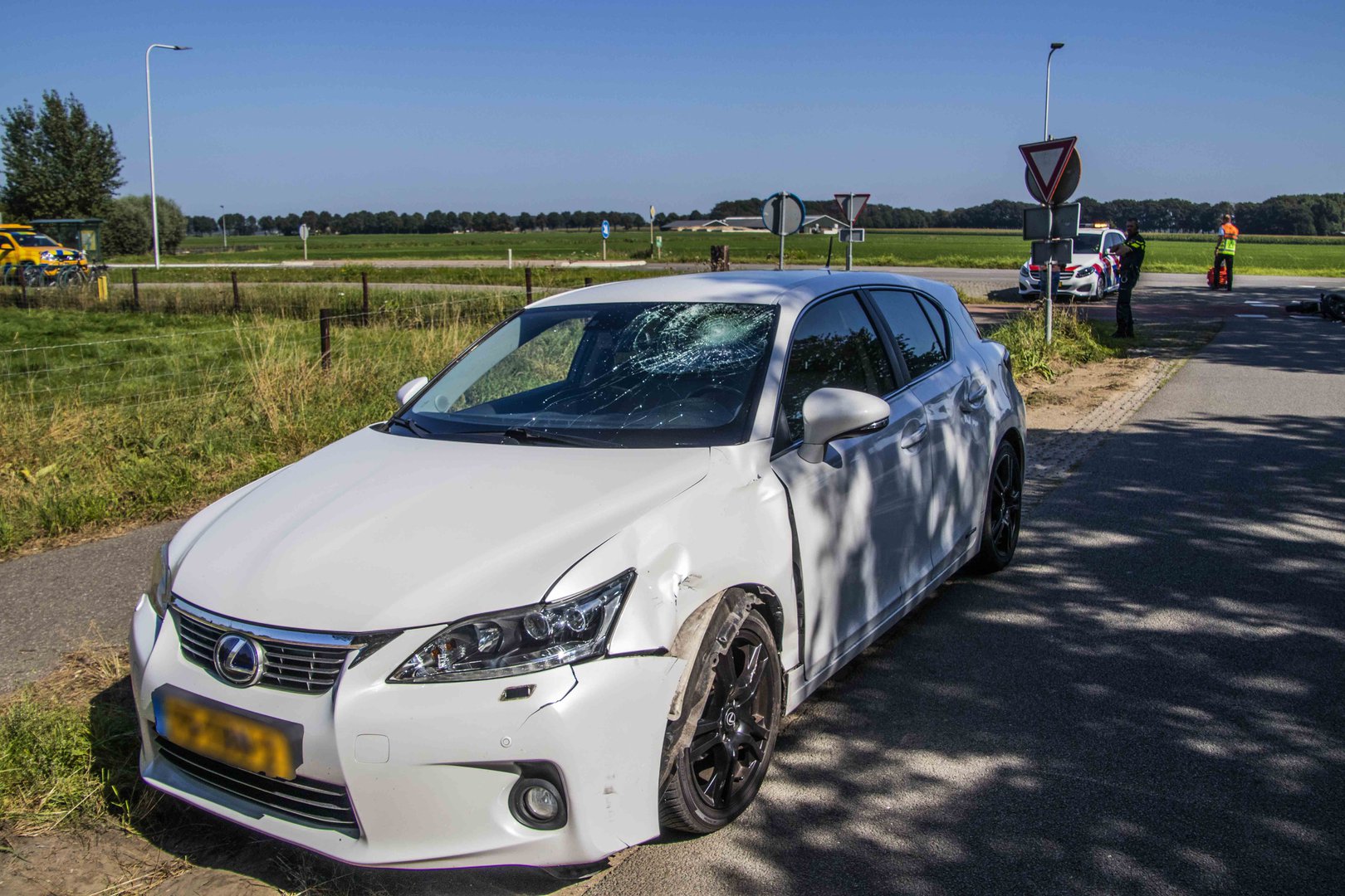 Brommerrijder gewond bij aanrijding Drempt