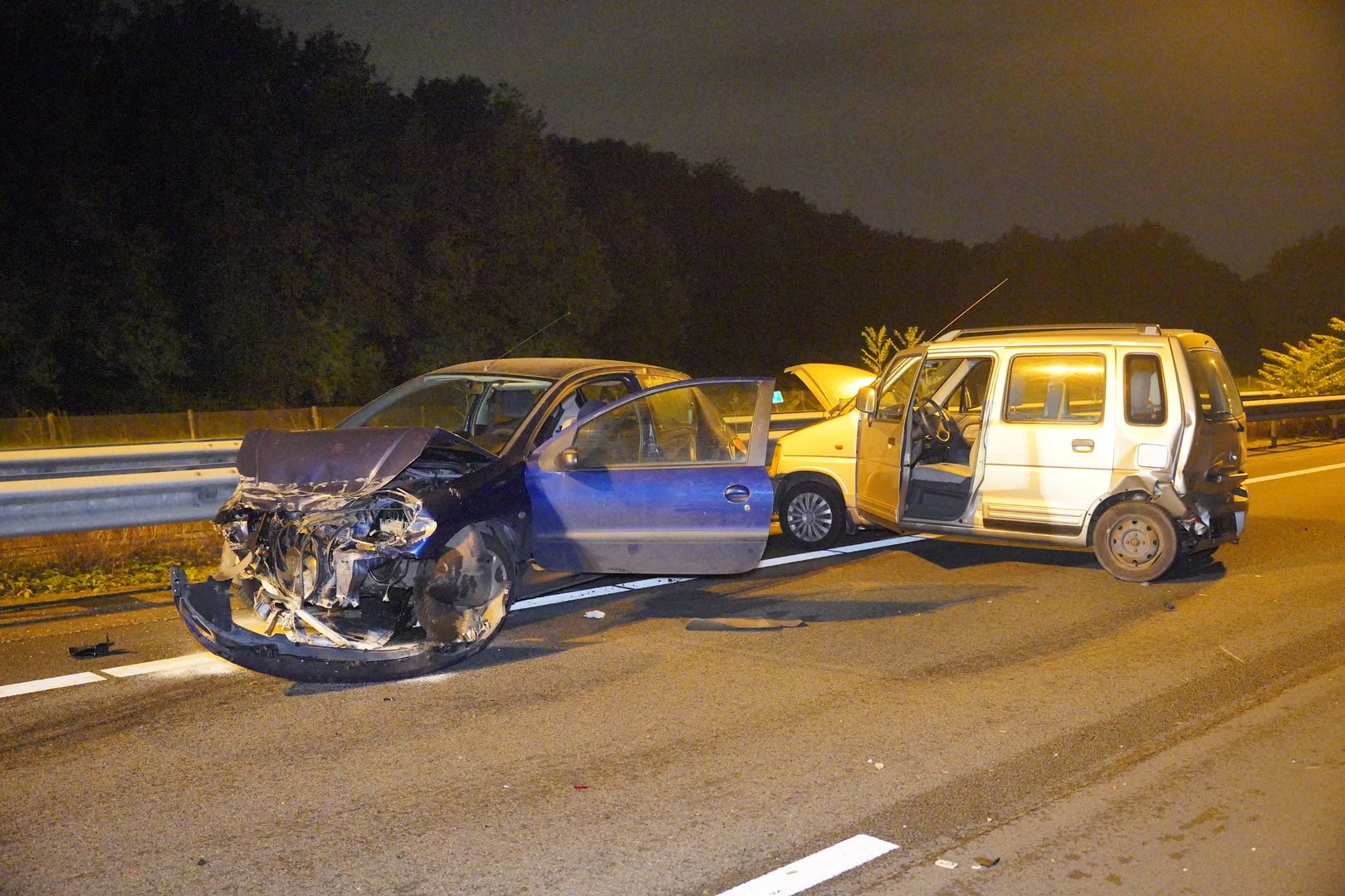 Ongeval met vijf auto’s op A73 bij Nijmegen