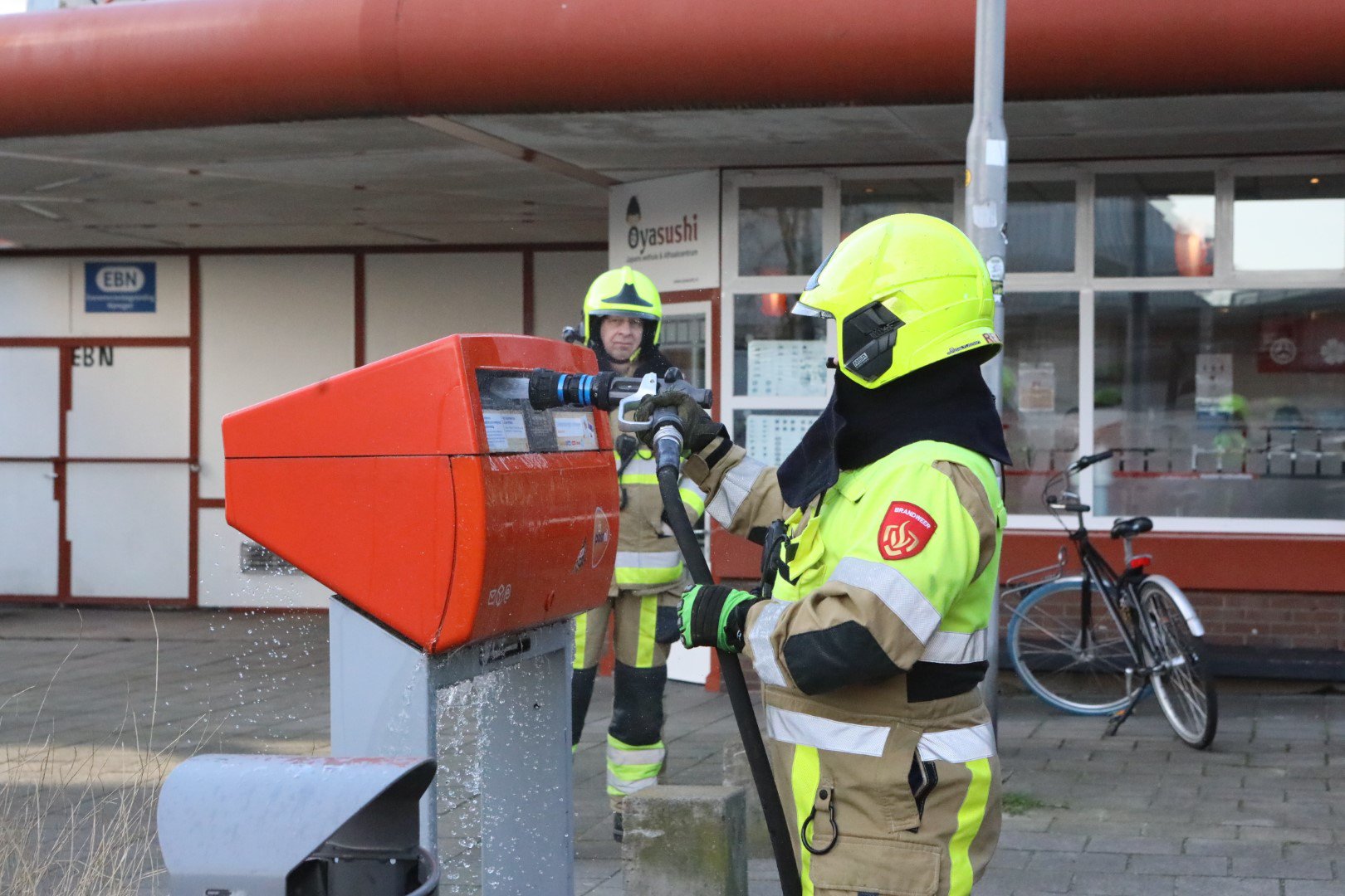 Brievenbus in brand gestoken in Nijmegen