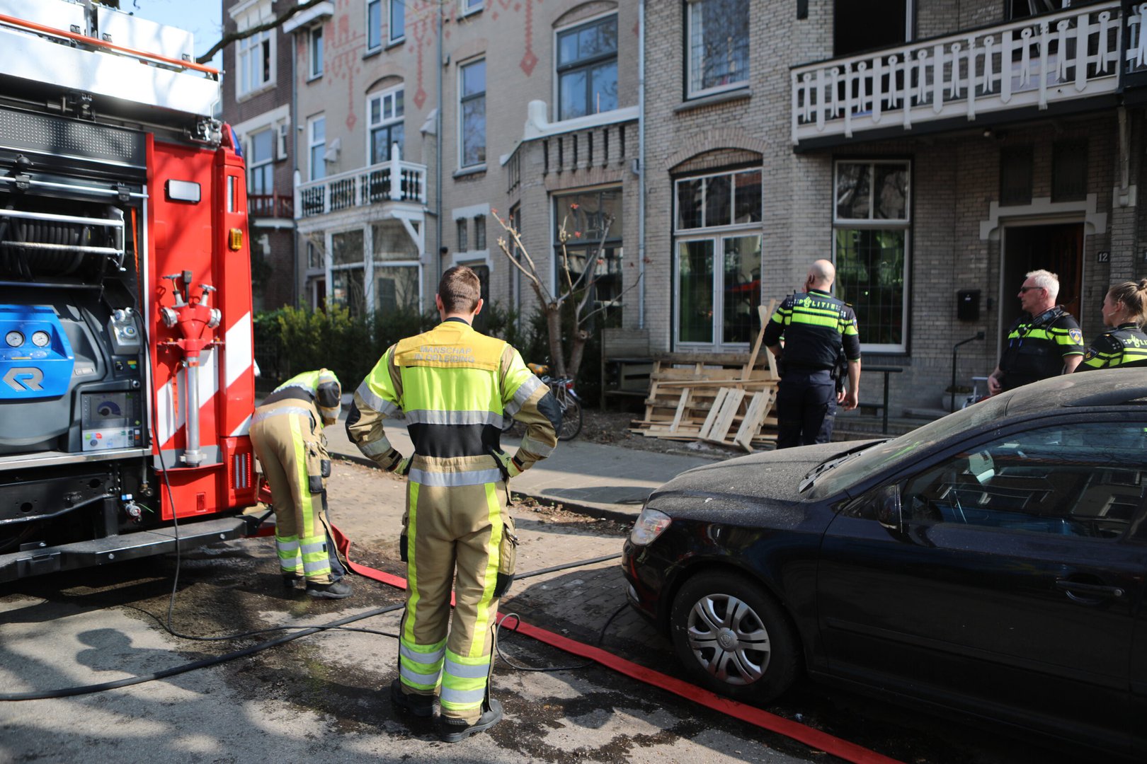 Brand in woning in Nijmegen