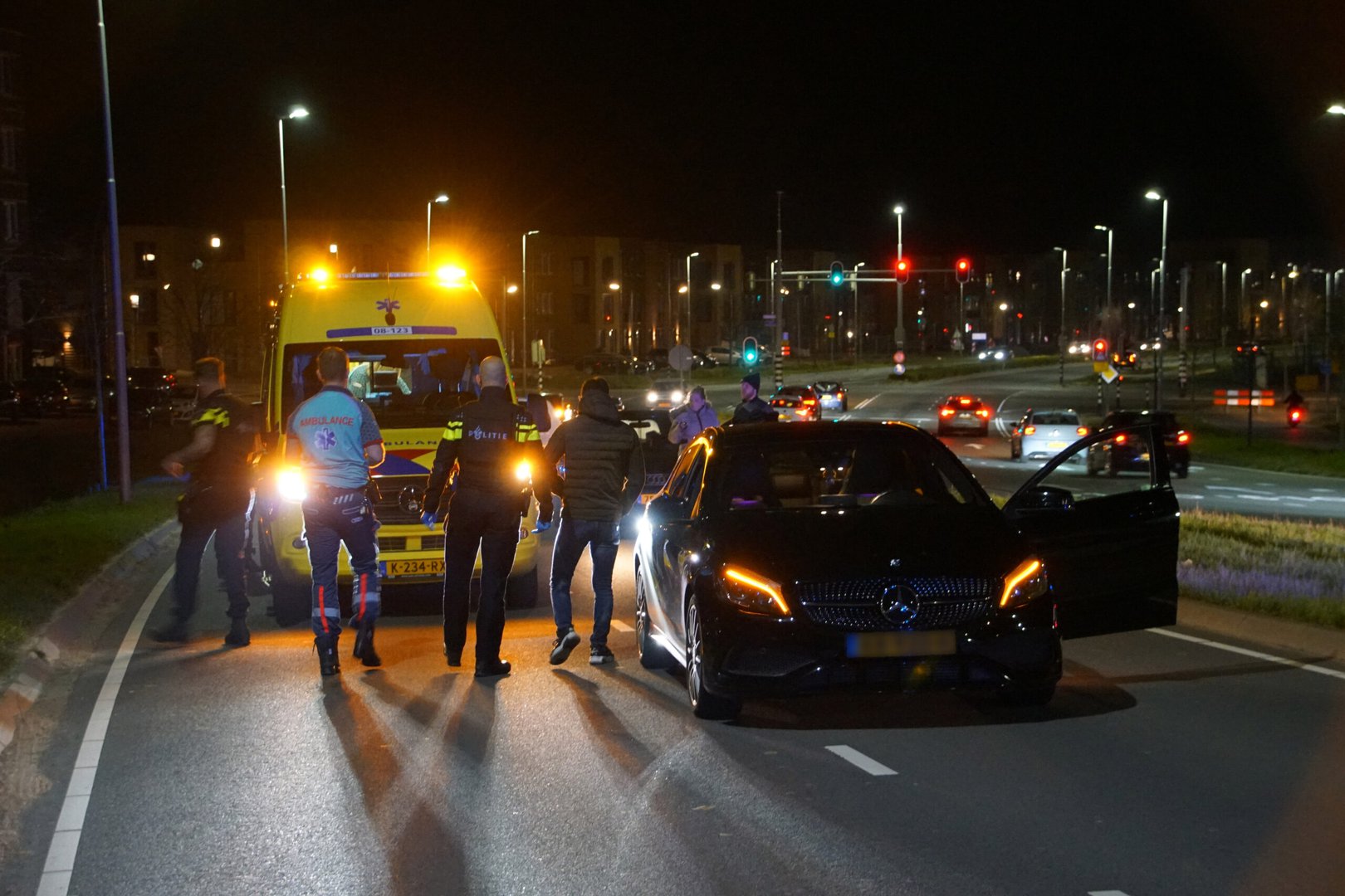 Man aangereden bij verkeersruzie in Nijmegen