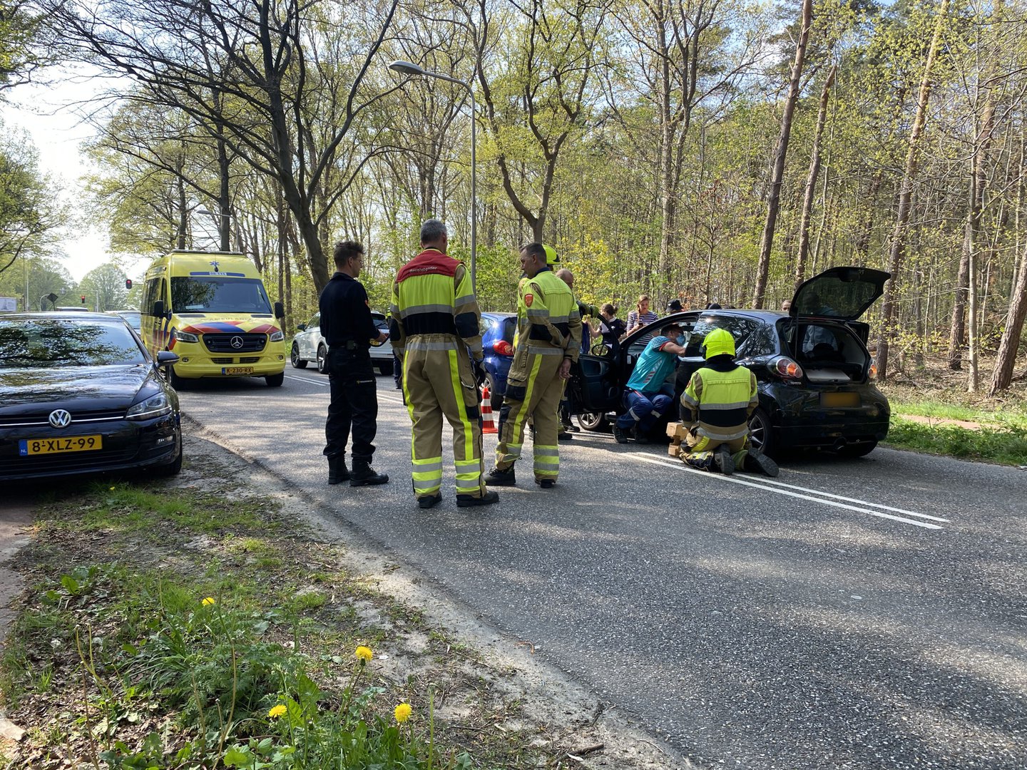 Drie auto’s op elkaar gebotst in Nijmegen