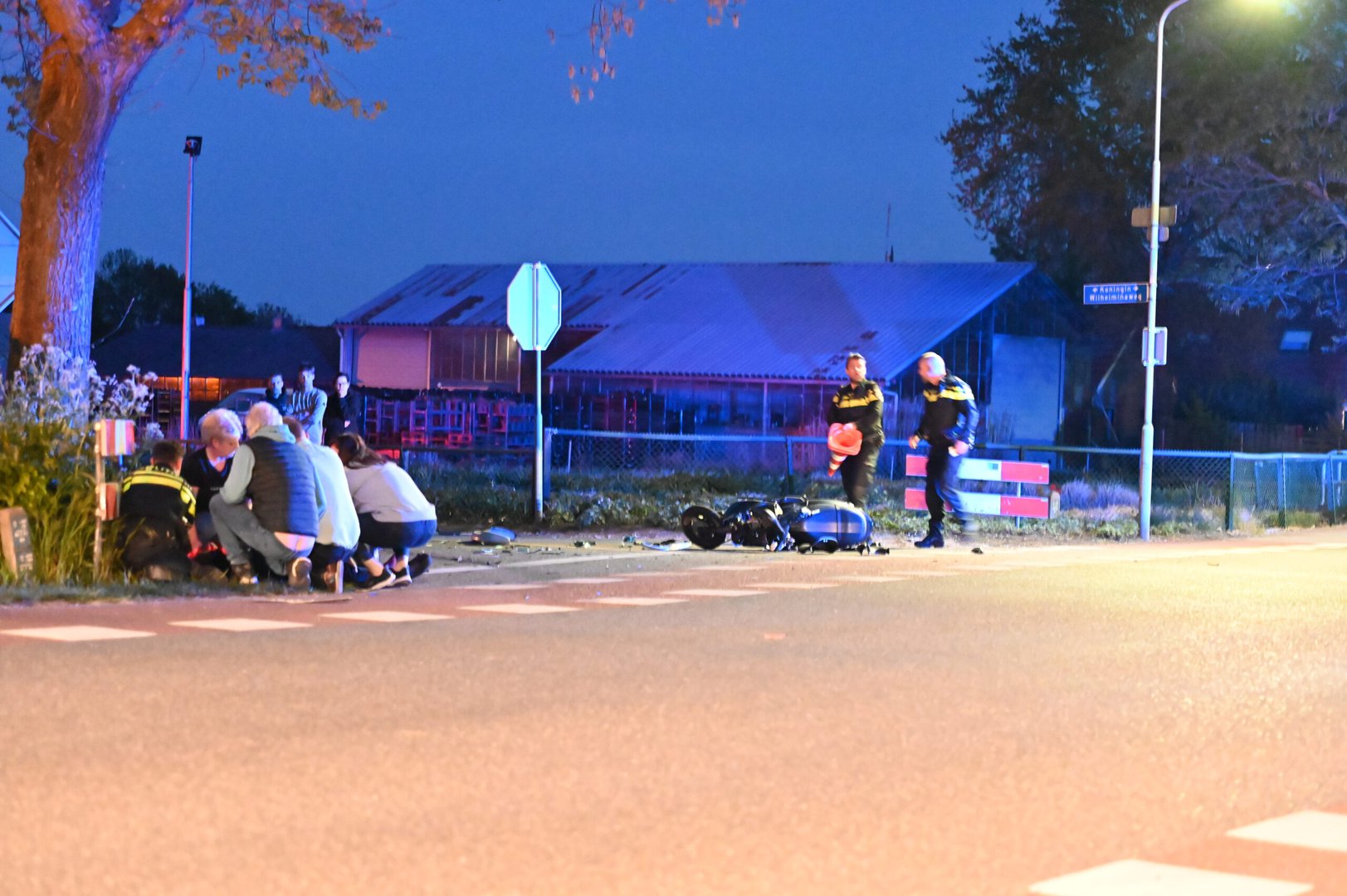 Scooterrijder raakt ernstig gewond in Groesbeek