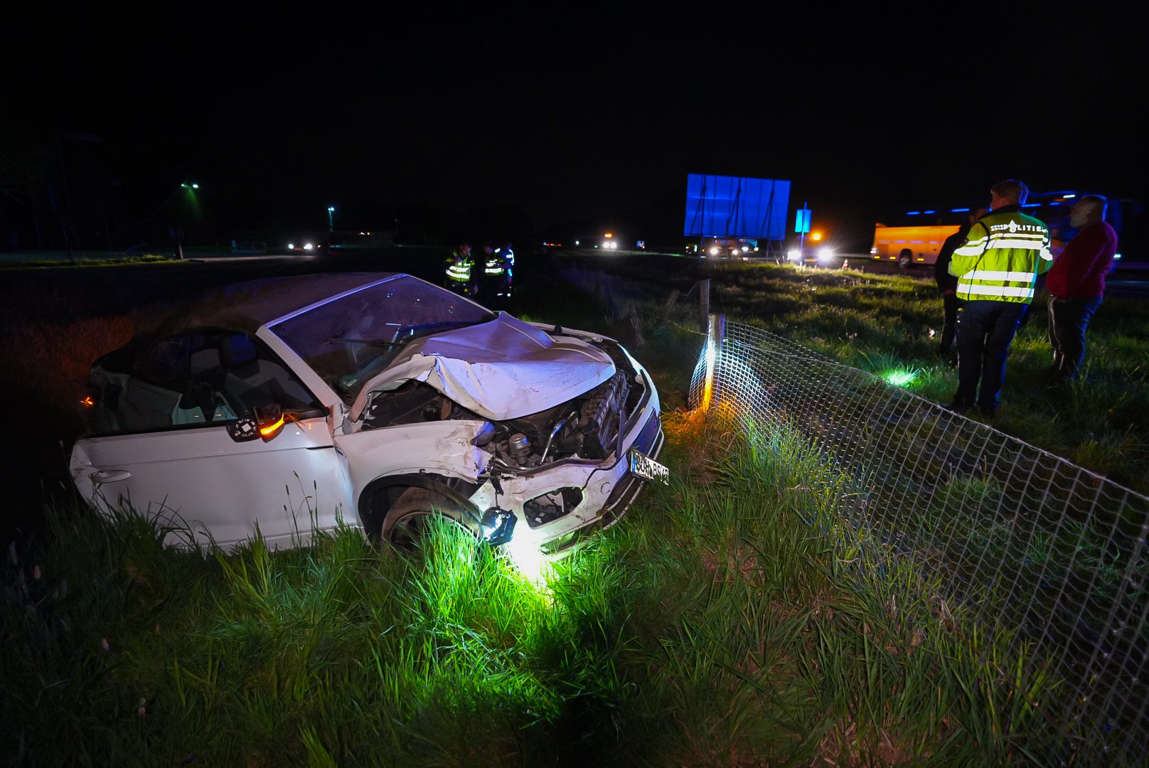 Twee gewonden bij ongeluk A18 Wehl