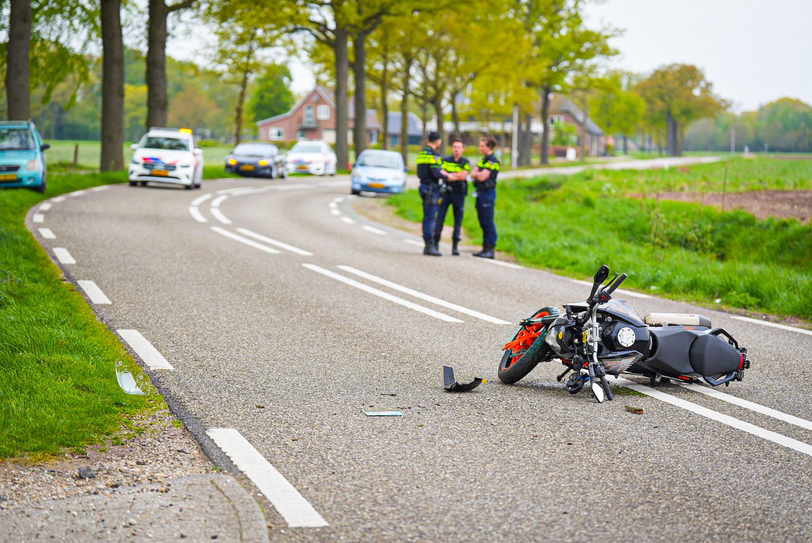 UPDATE: Motorrijder (21) overleden bij ernstig ongeluk