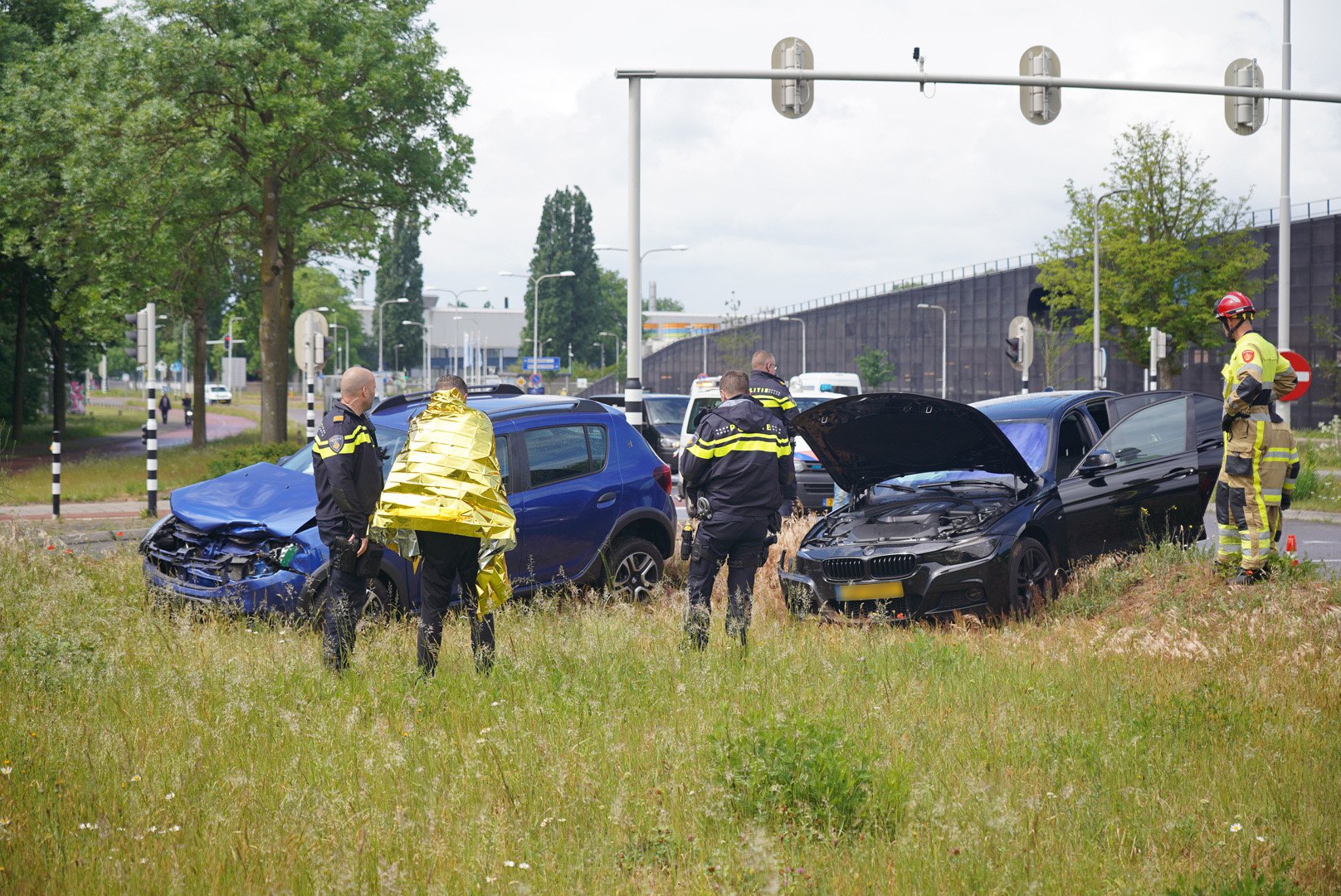 Veroorzaker vlucht na ongeval in Nijmegen