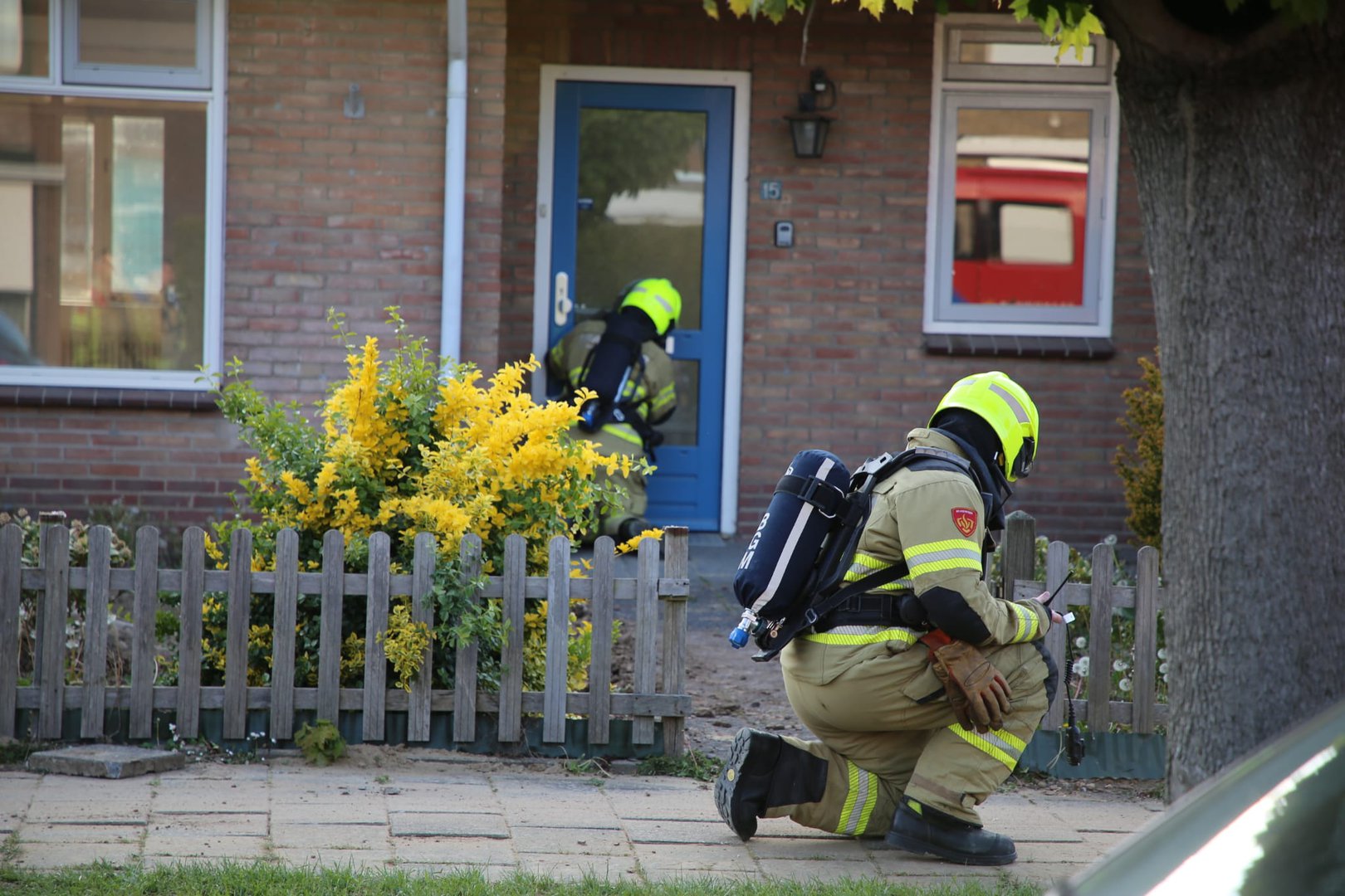 Gaslekkage in sloopwoningen in Gendt