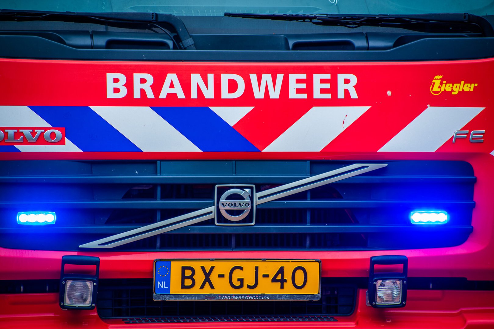 Zes kalveren omgekomen bij grote brand in schuur