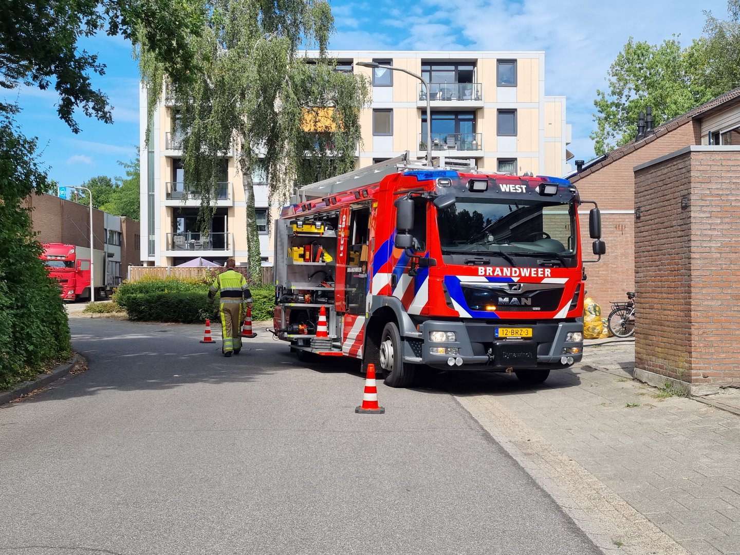 Buren voorkomen woningbrand in Nijmegen