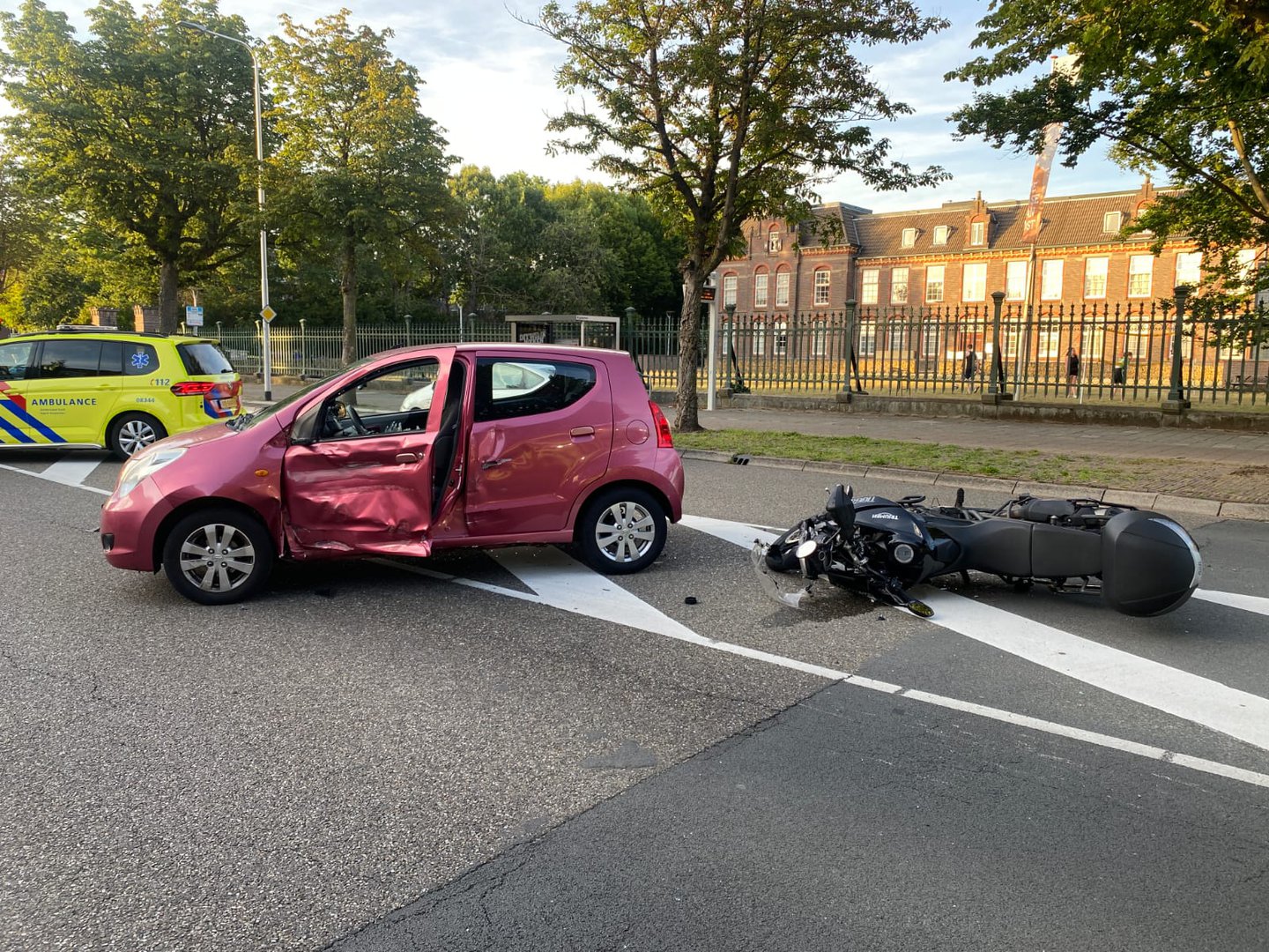 Motorrijder zwaargewond bij ongeluk Nijmegen