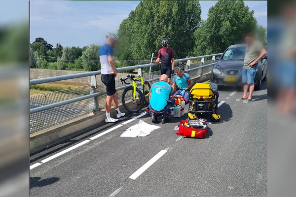 15-Jarige truckspotter aangereden op viaduct